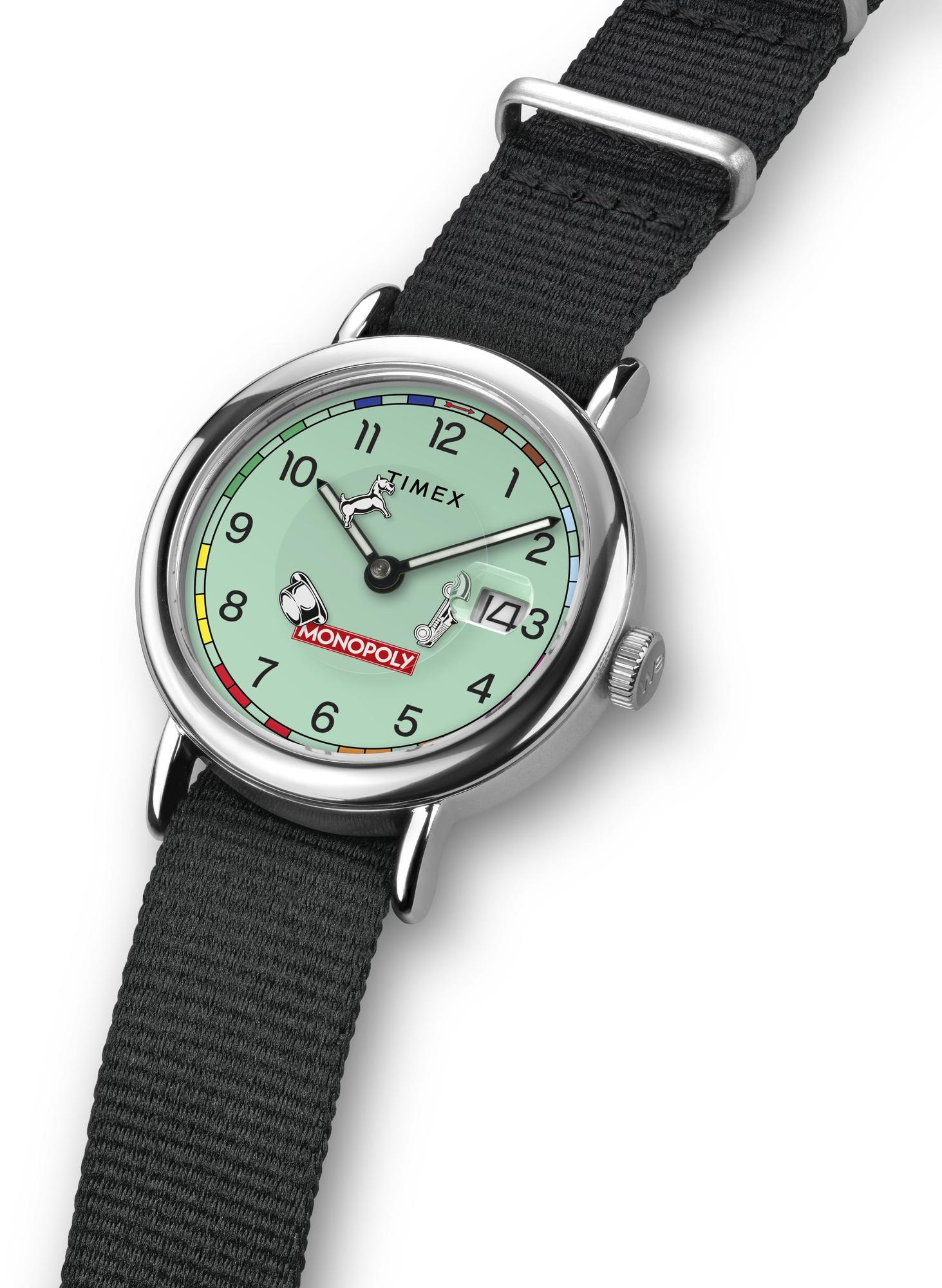 Timex TW2Y47000 Timex x Monopoly Weekender 37mm Fabric Strap Watch zegarek - miniatura 8