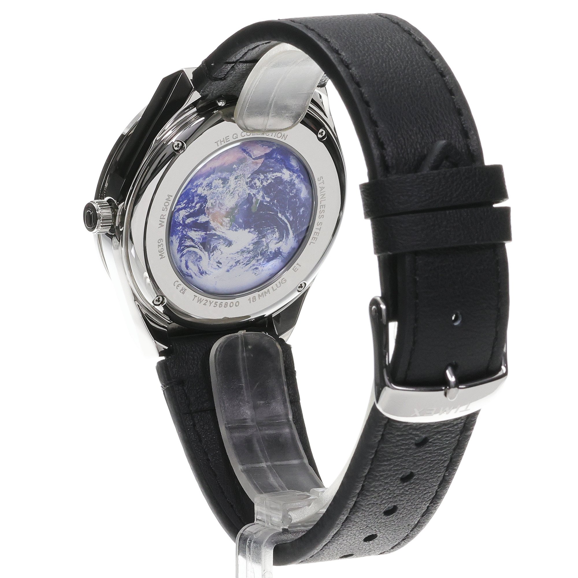 Timex TW2Y56800 zegarek męski Q Timex srebrny - miniatura 4