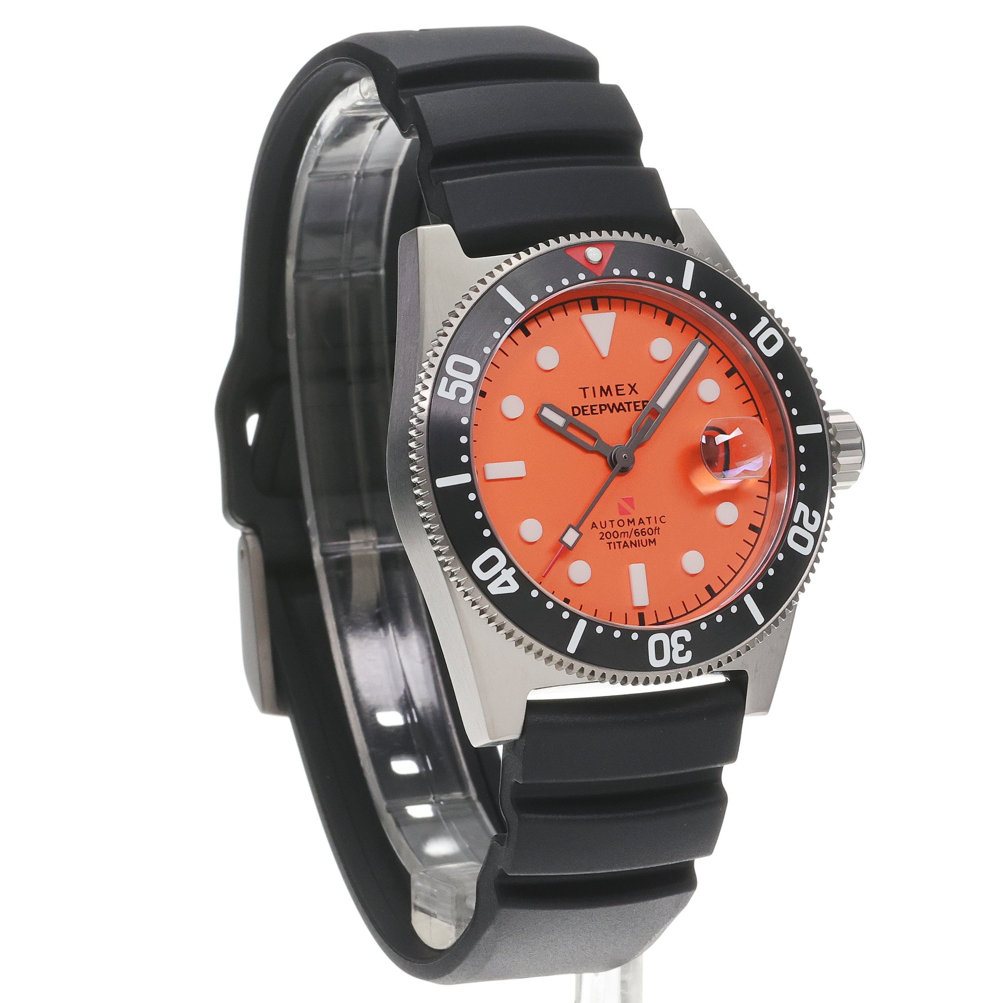 Timex TW2Y64300 Deep Water Reef Titanium Deepwater sportowy zegarek szary - miniatura 3