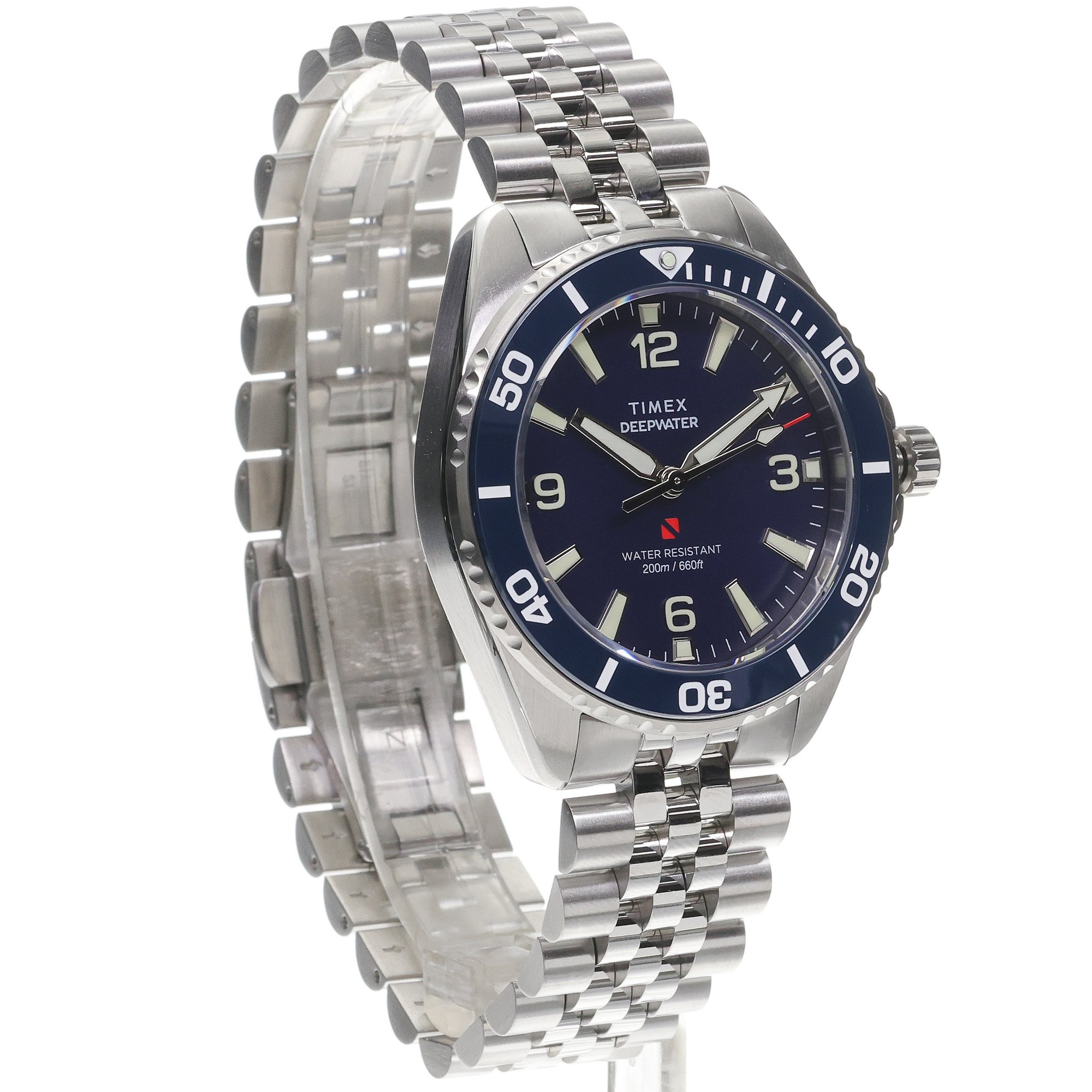 Timex TW2Y64600 Deep Water Arctic Deepwater sportowy zegarek srebrny - miniatura 3