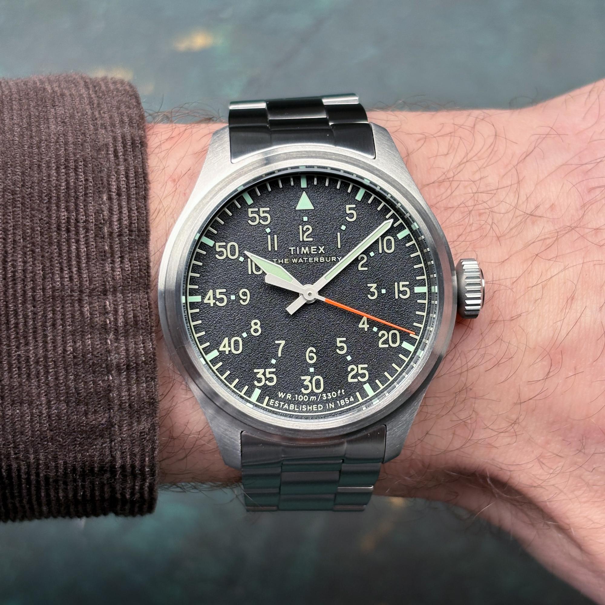 Timex TW2Y70300 zegarek amerykańskie Waterbury - miniatura 13