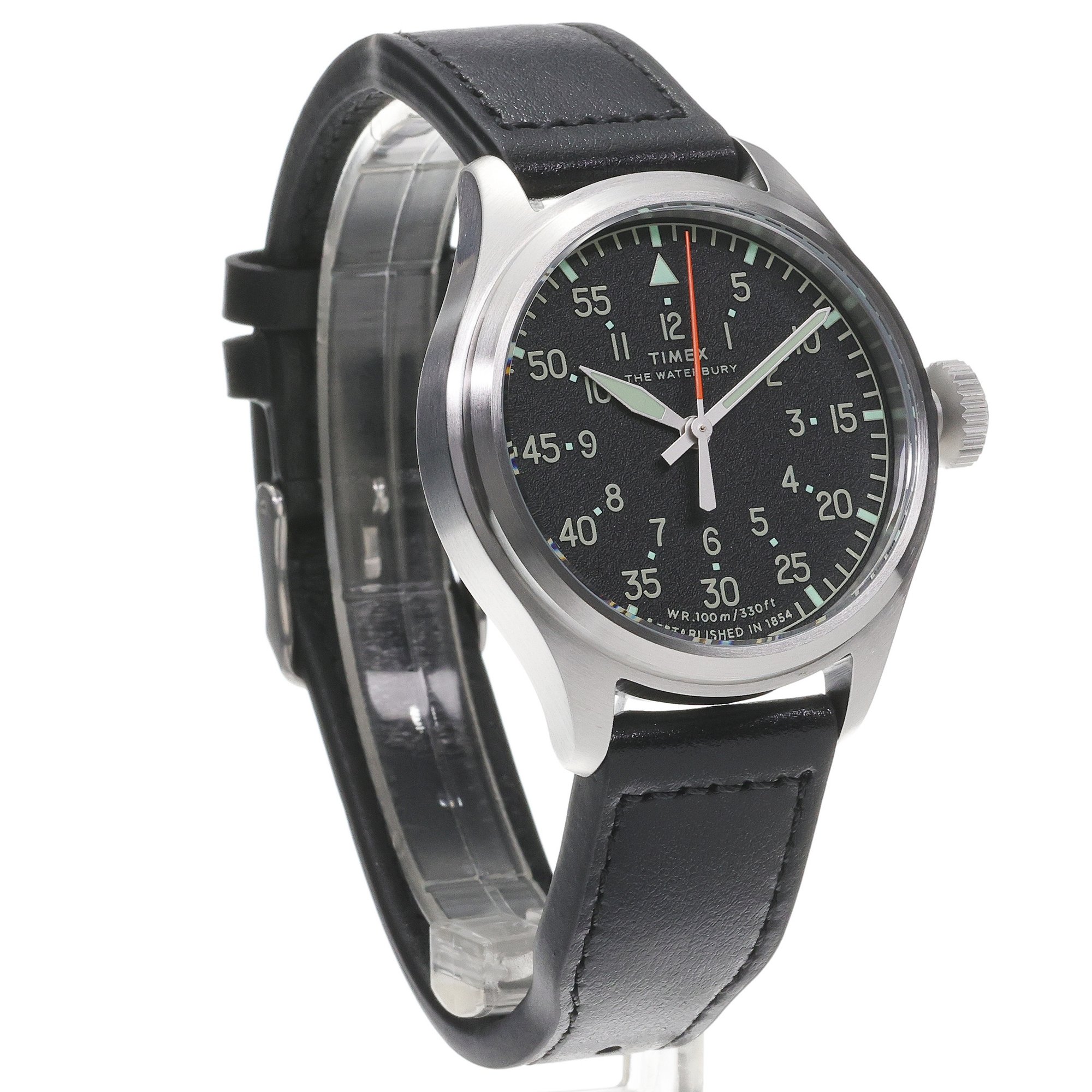 Timex TW2Y70400 Waterbury Traditional Ace Waterbury klasyczny zegarek srebrny