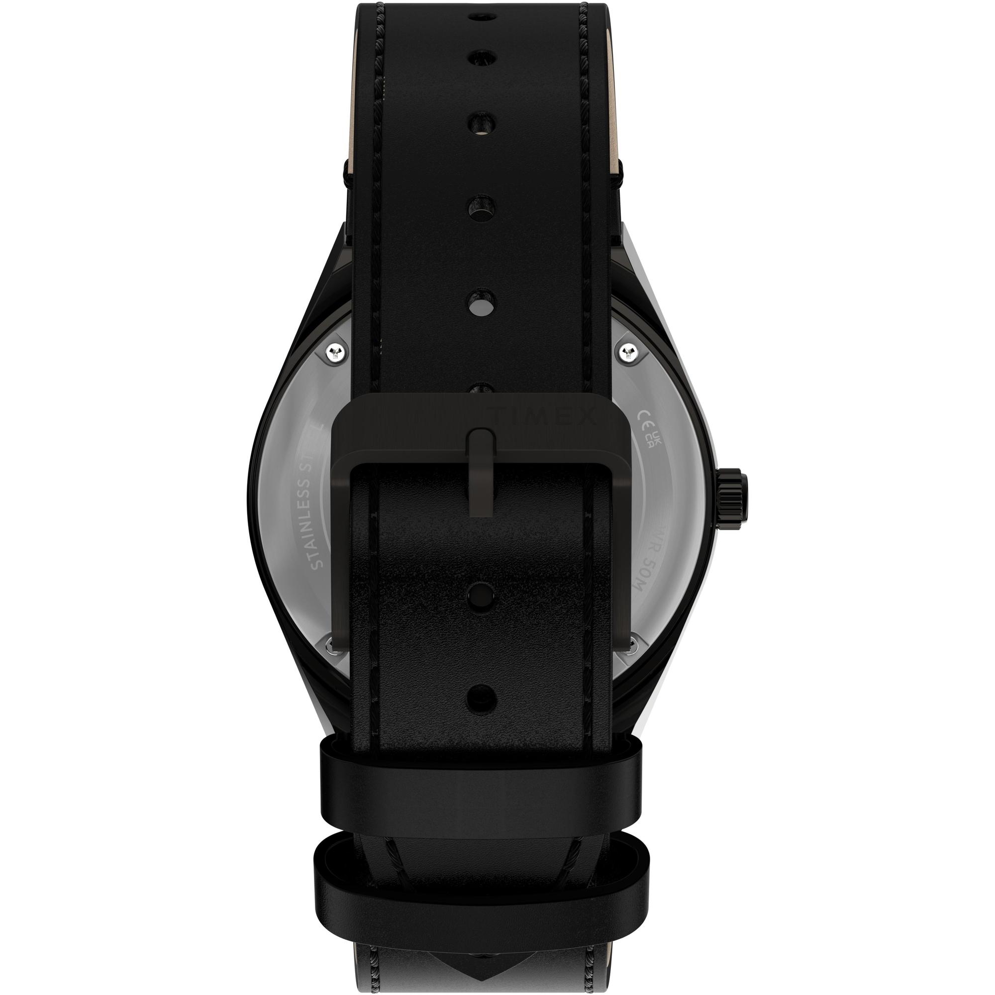 Timex TW2Y76000 Harry Potter x Q Timex Time Turner 36mm Leather Strap Watch zegarek Q Timex
