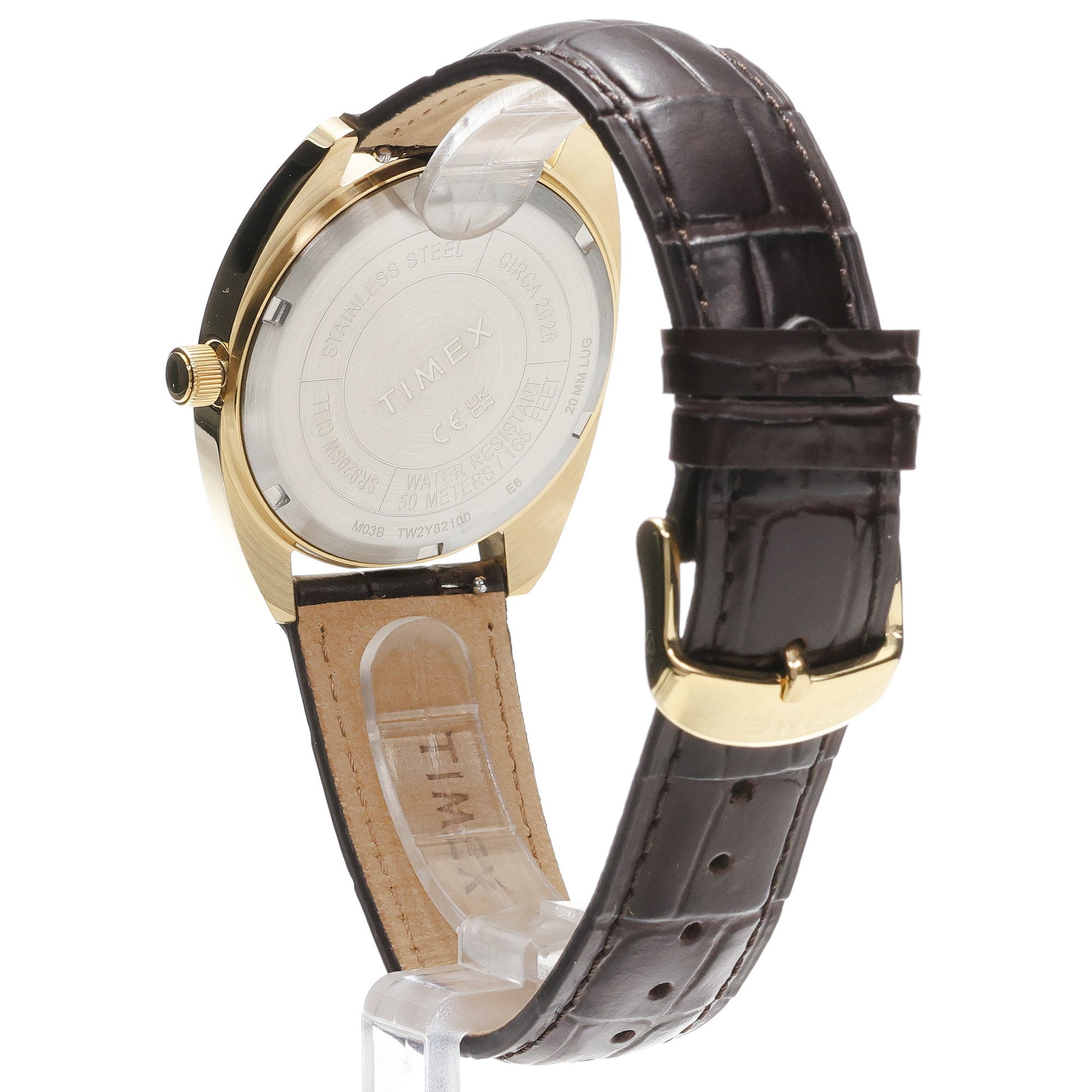 Timex TW2Y82100 zegarek męski Męskie złoty