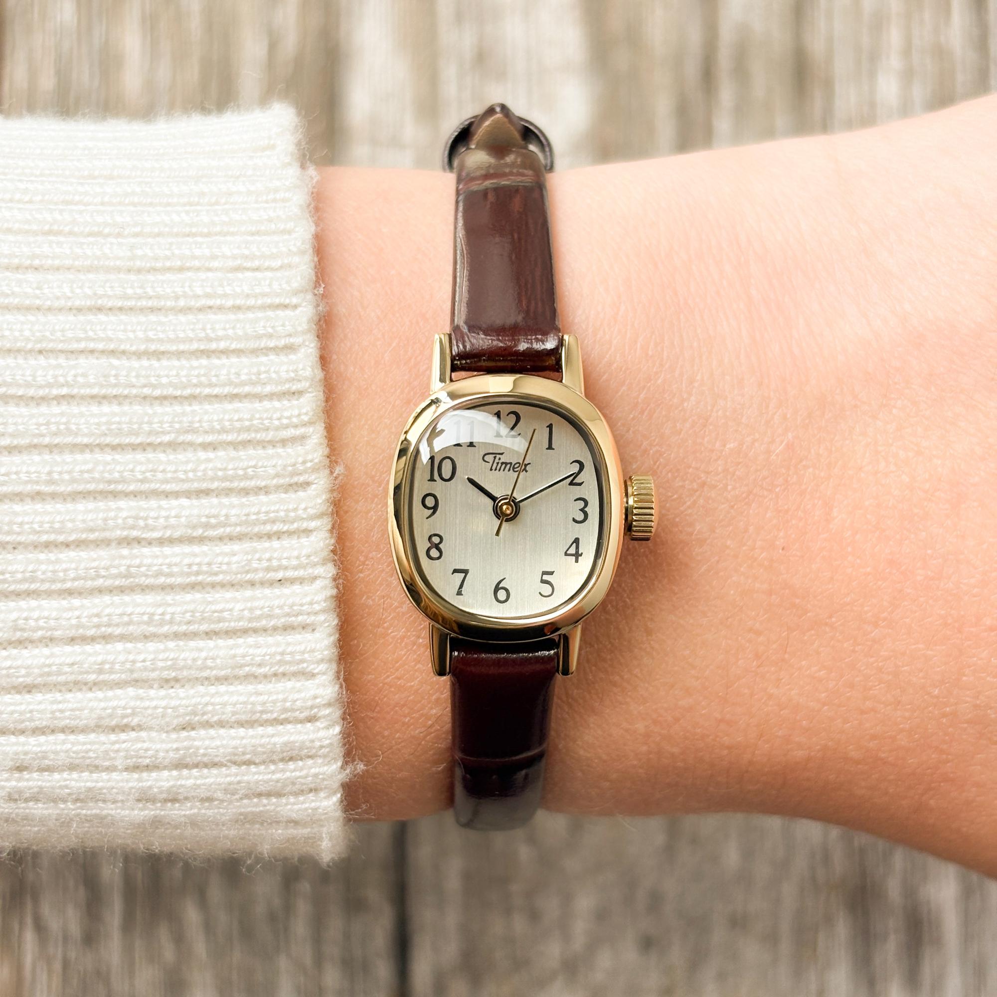 Timex TW2Y87700 Trend Cavatina Mini 17mm zegarek damski klasyczny mineralne - miniatura 11