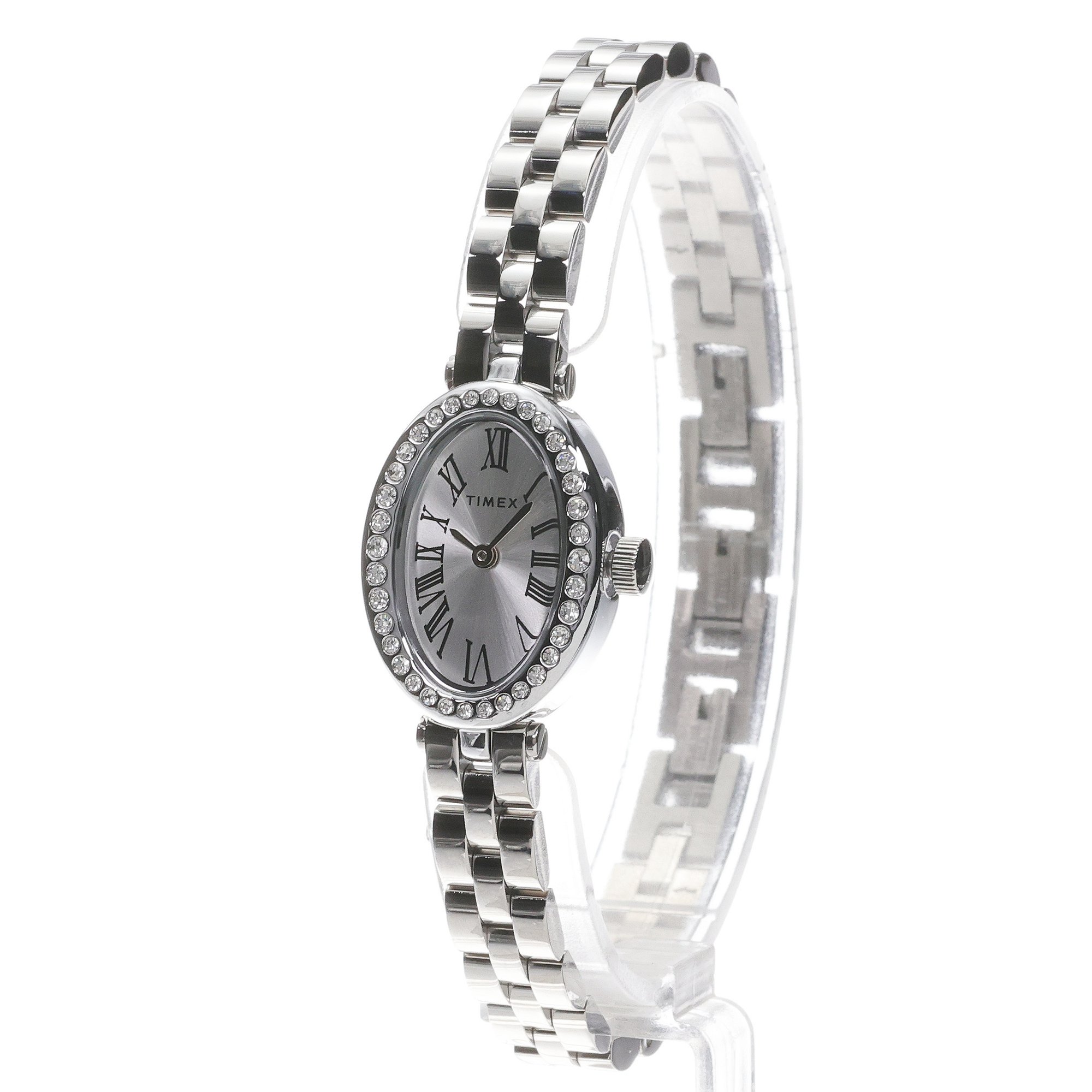 Timex TW2Y90000 Cavatina 19mm Cavatina elegancki zegarek srebrny - miniatura 2