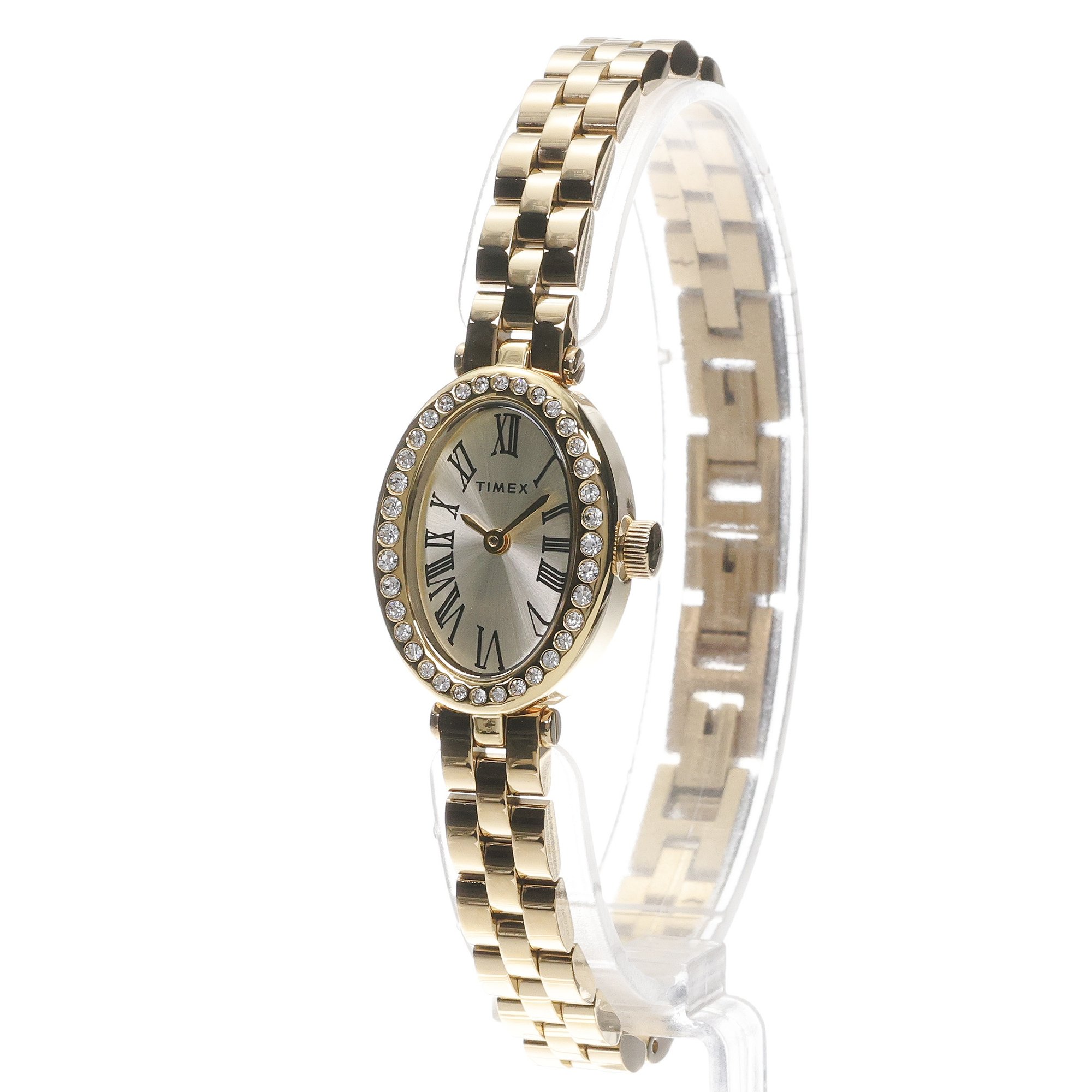 Timex TW2Y90100 Cavatina 19mm Cavatina elegancki zegarek złoty - miniatura 2