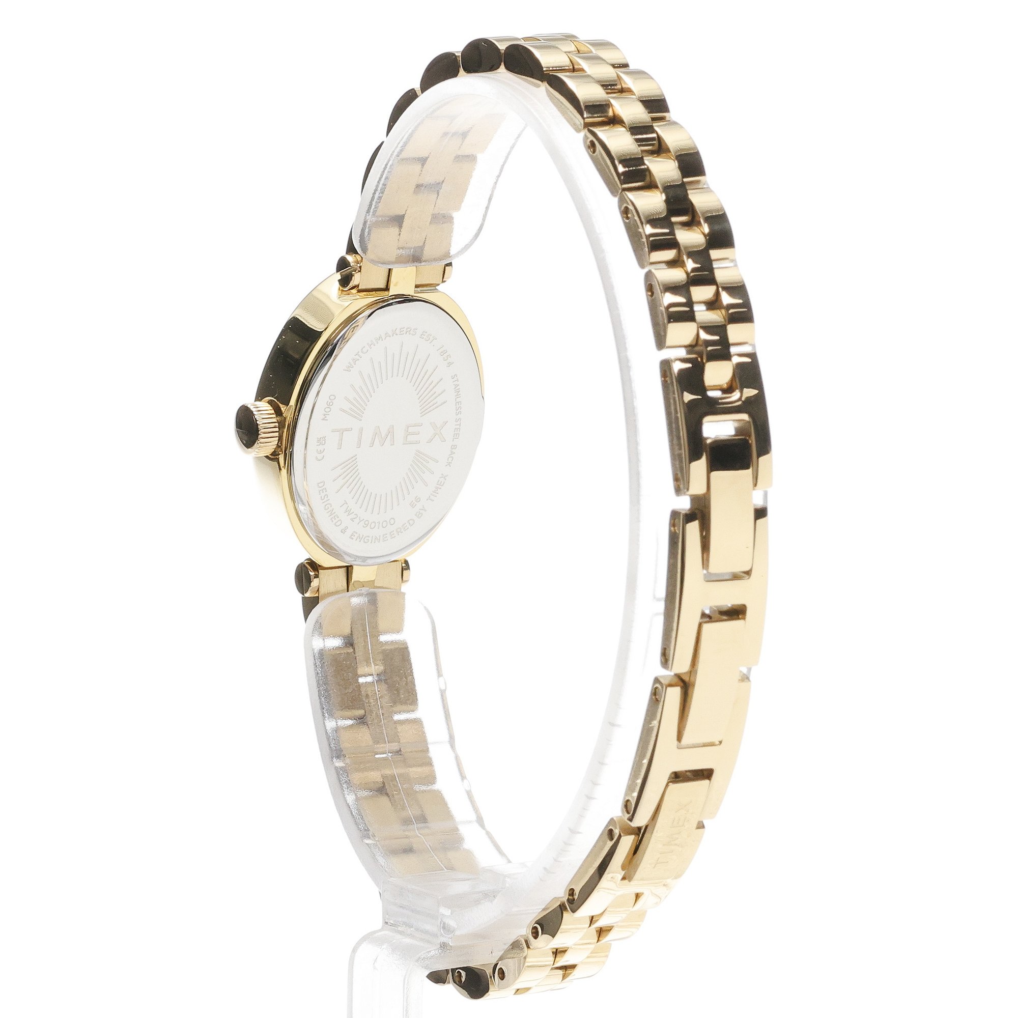 Timex TW2Y90100 Cavatina Cavatina 19mm zegarek damski elegancki mineralne - miniatura 4