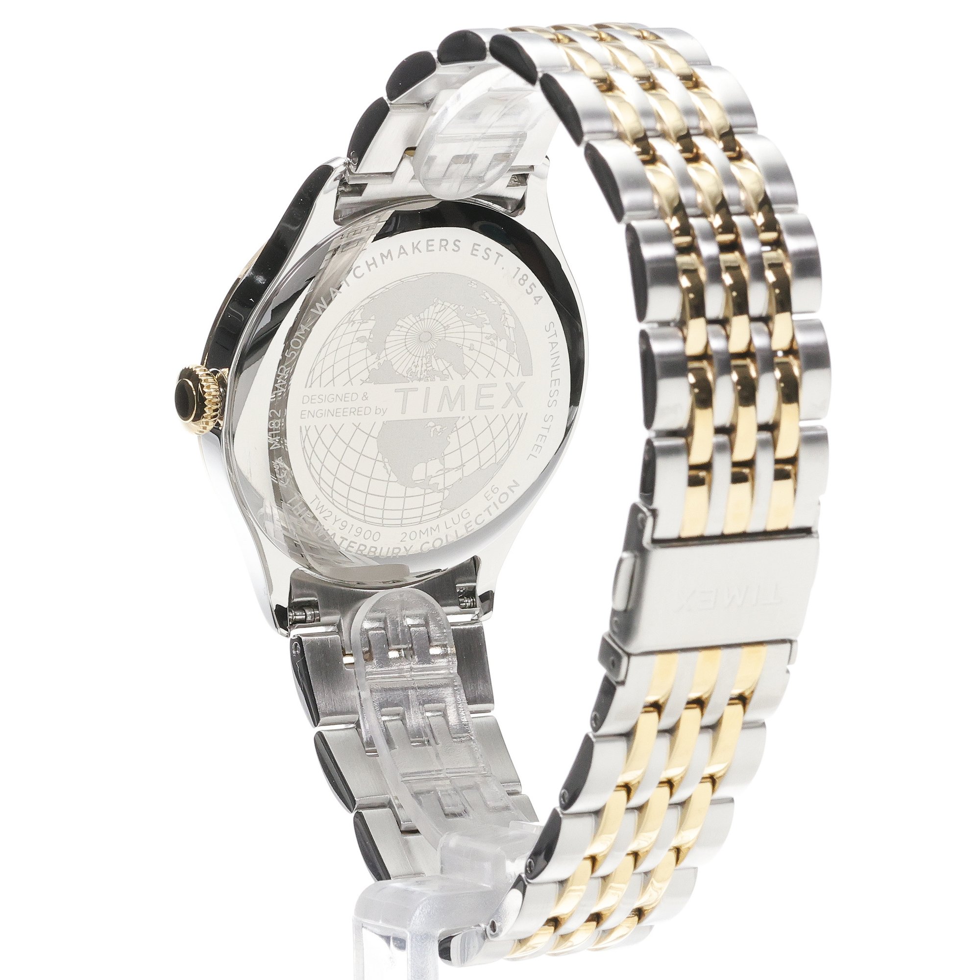 Timex TW2Y91900 zegarek męski Waterbury srebrny - miniatura 4