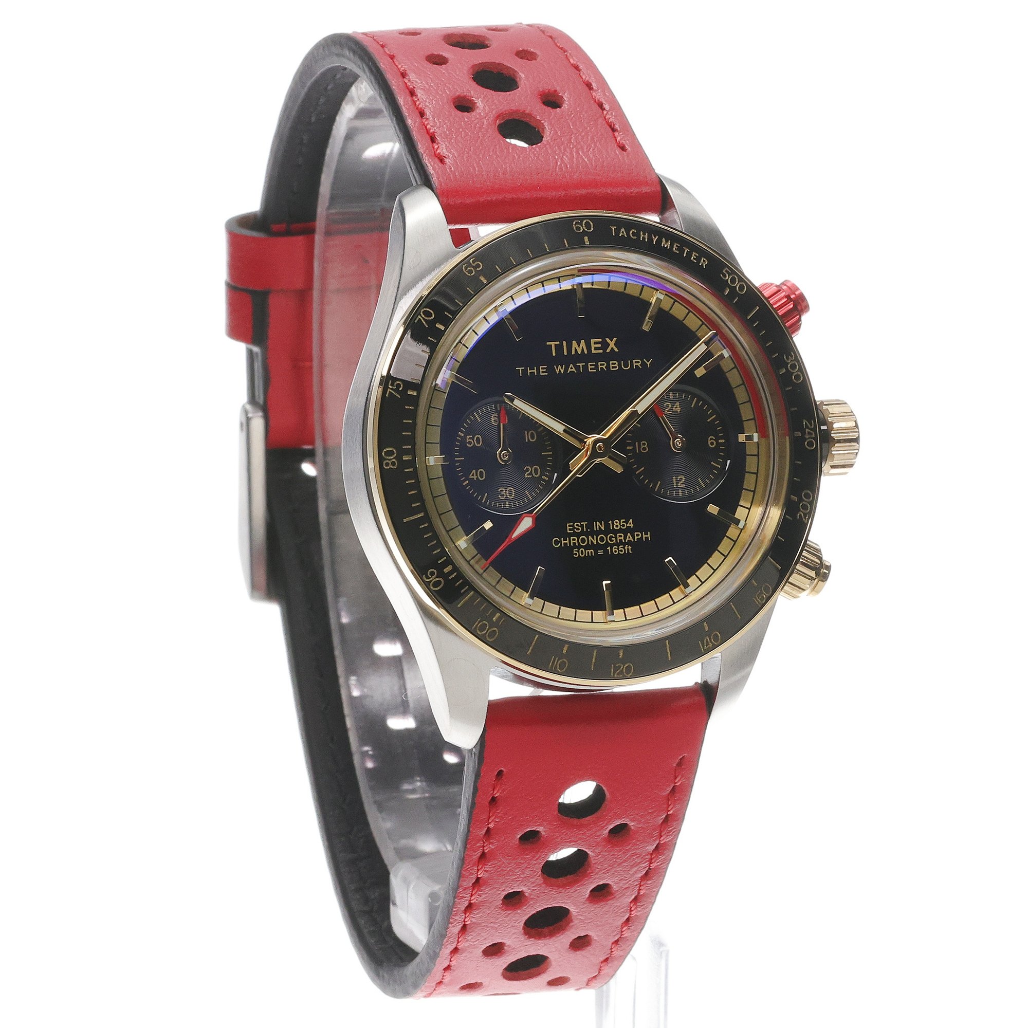 Timex TW2Y93400 zegarek męski Waterbury srebrny