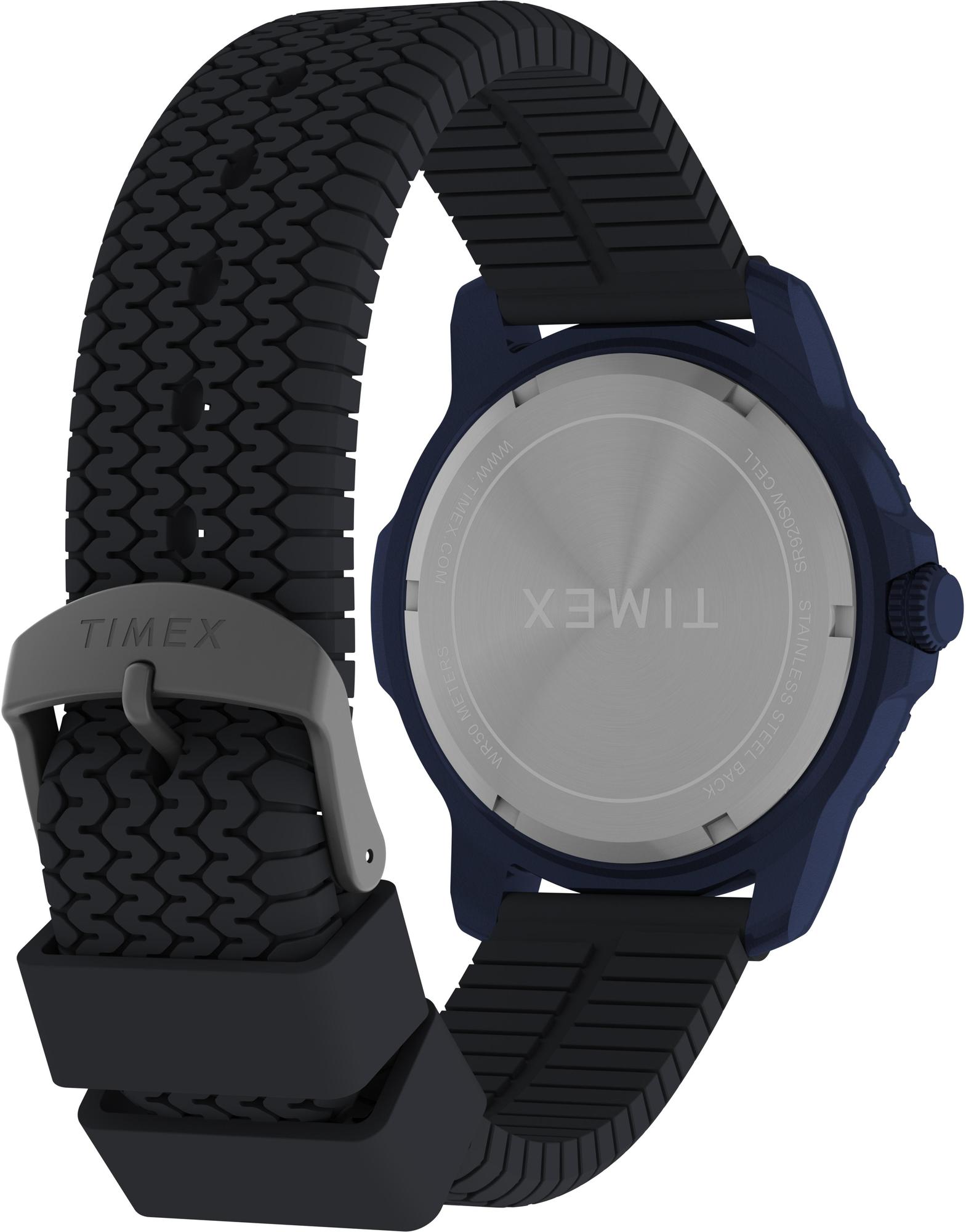 Timex TW4B34600 Expedition Timber 42mm Silicone Strap Watch zegarek
