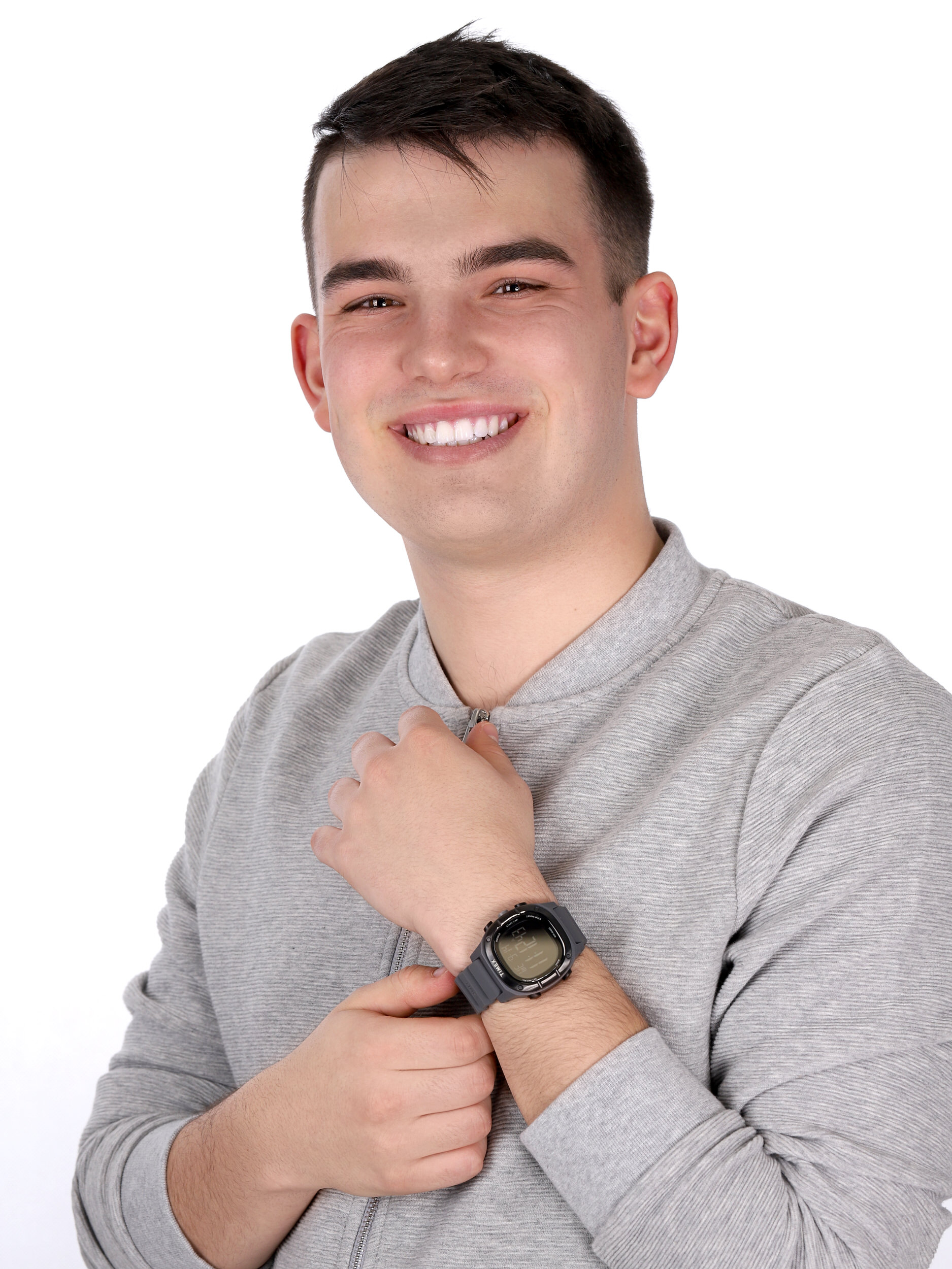 Timex TW5M35300 zegarek szary sportowy Command pasek - miniatura 2