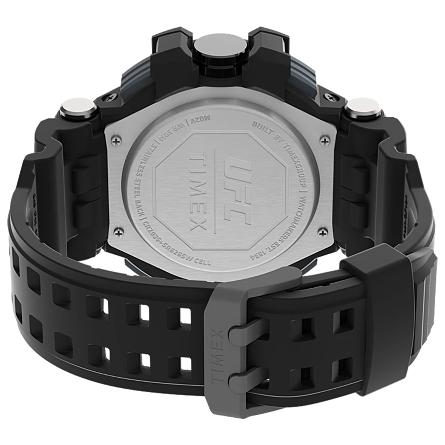 Timex TW5M51800 zegarek czarny sportowy UFC pasek - miniatura 5