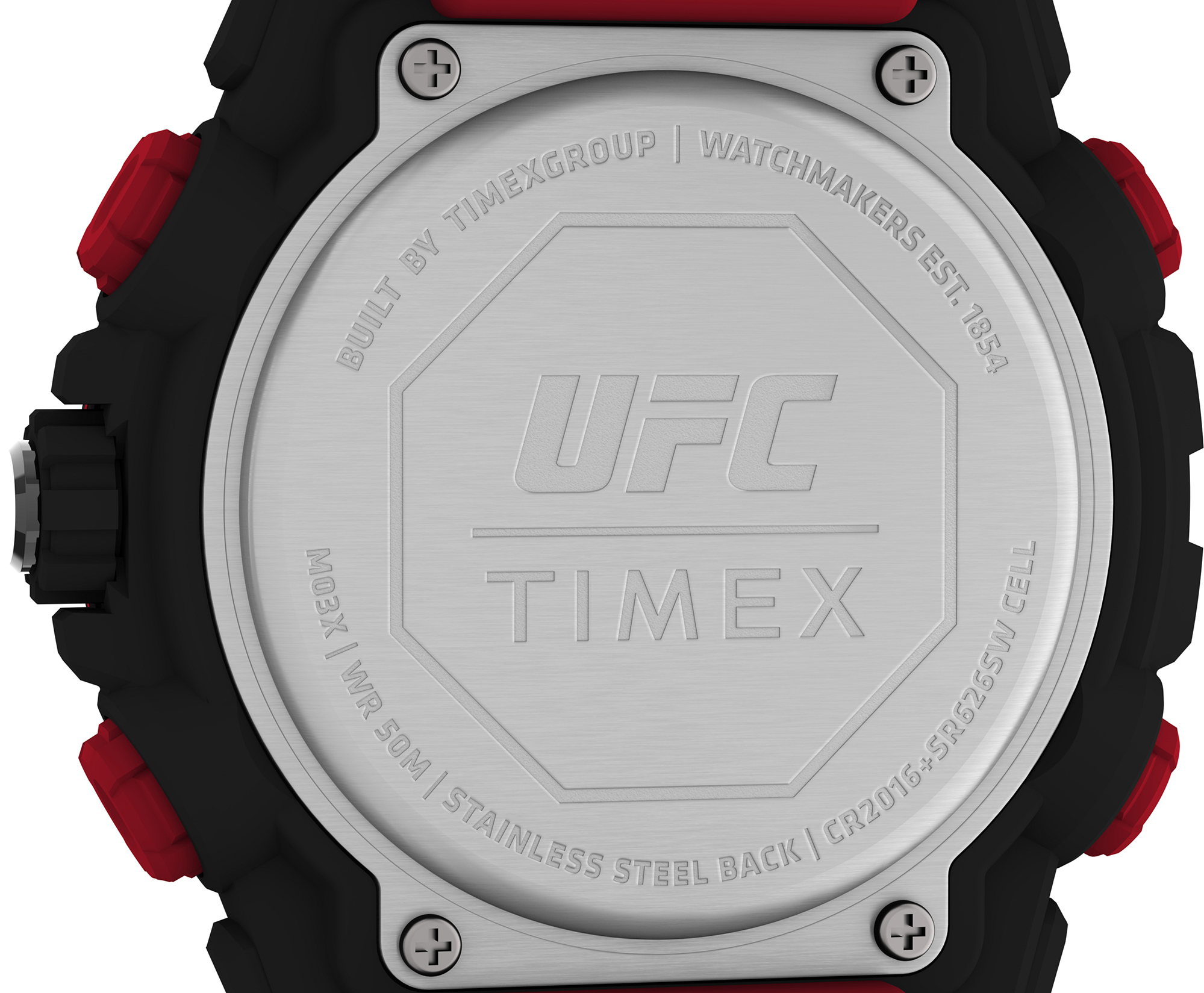 Timex TW5M53000 zegarek czarny sportowy UFC pasek - miniatura 5