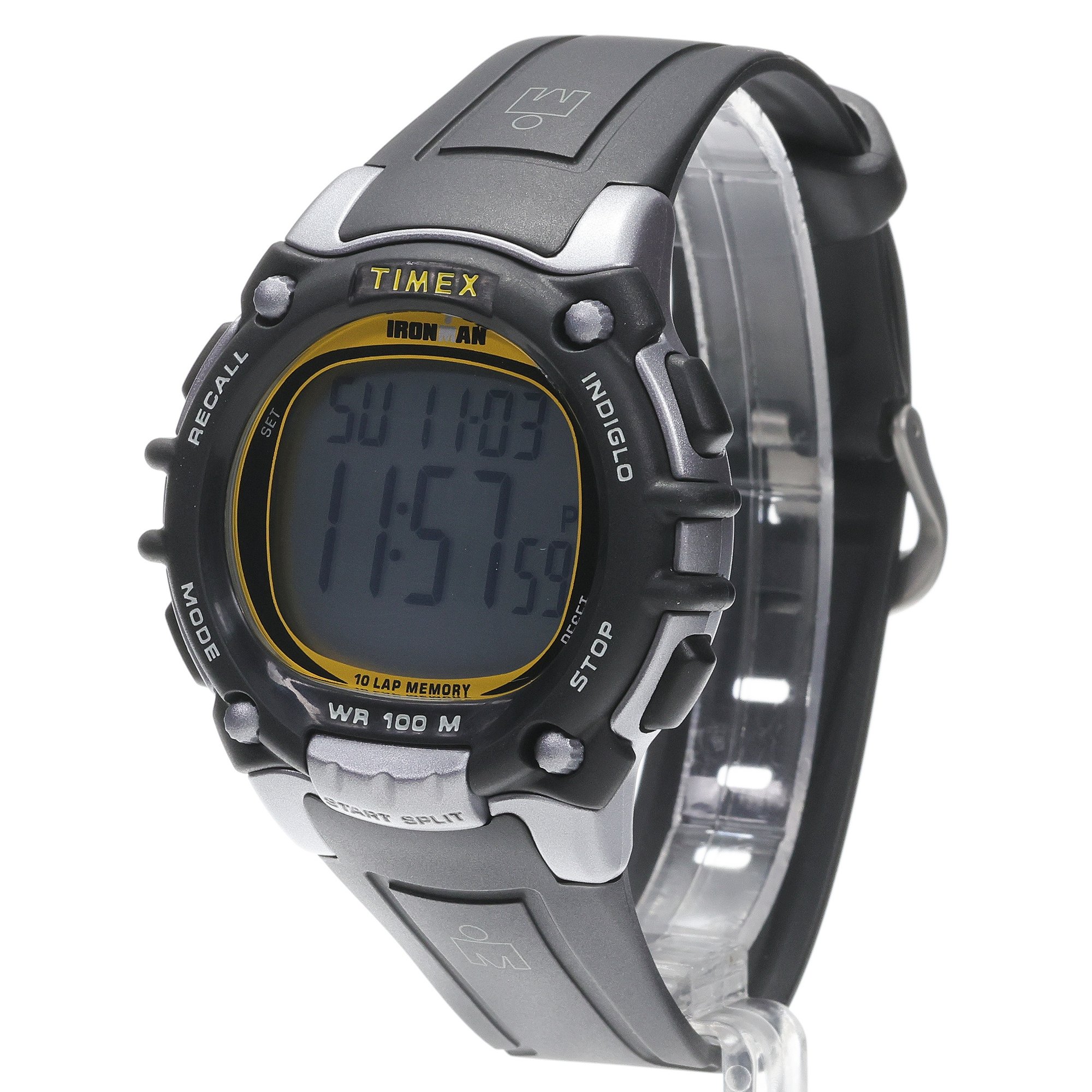 Timex TW5M64600 Ironman TIMEX IRONMAN Classic 10 44mm PU Strap zegarek męski sportowy akrylowe