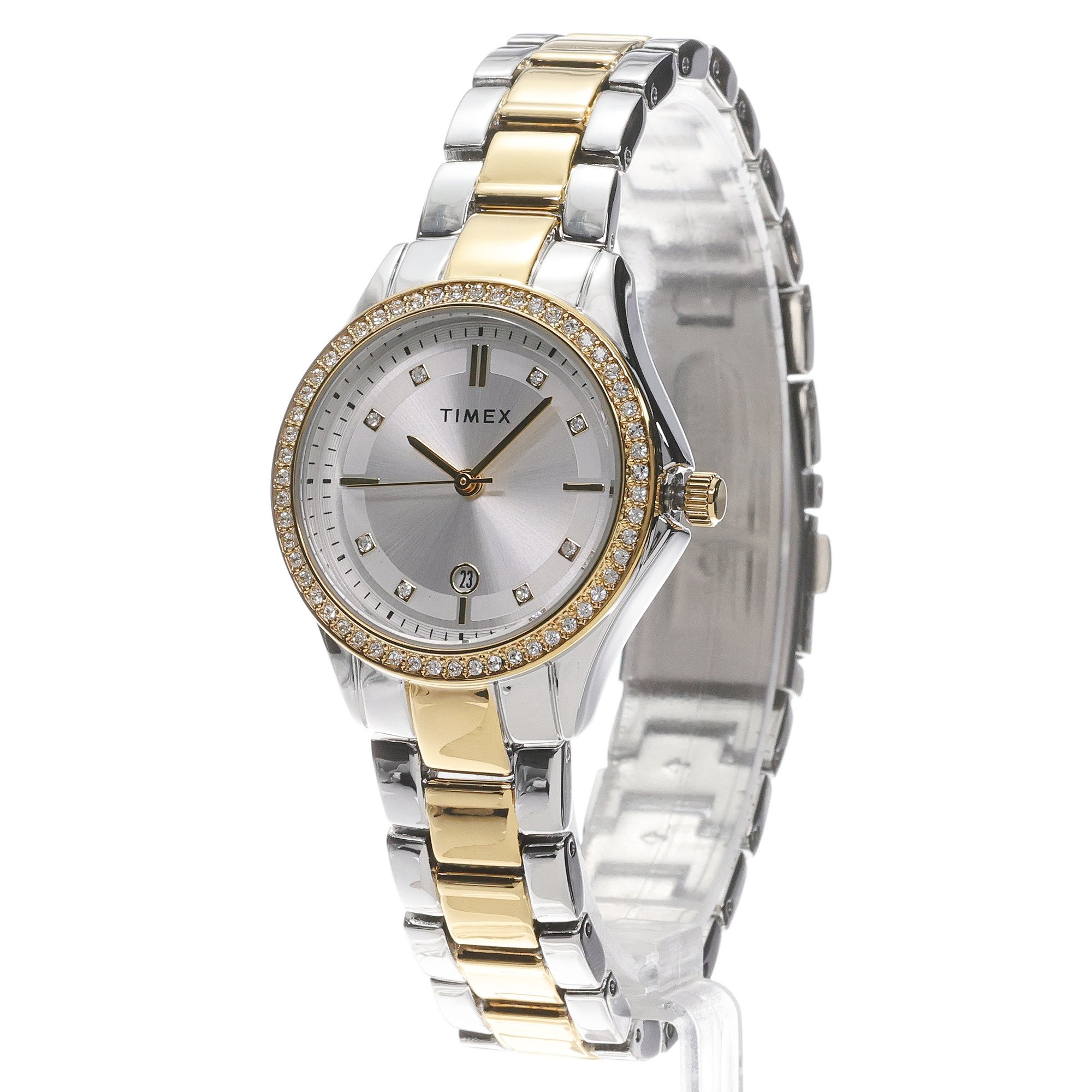 Timex TW6A04700 zegarek damski klasyczny Trend bransoleta - miniatura 2