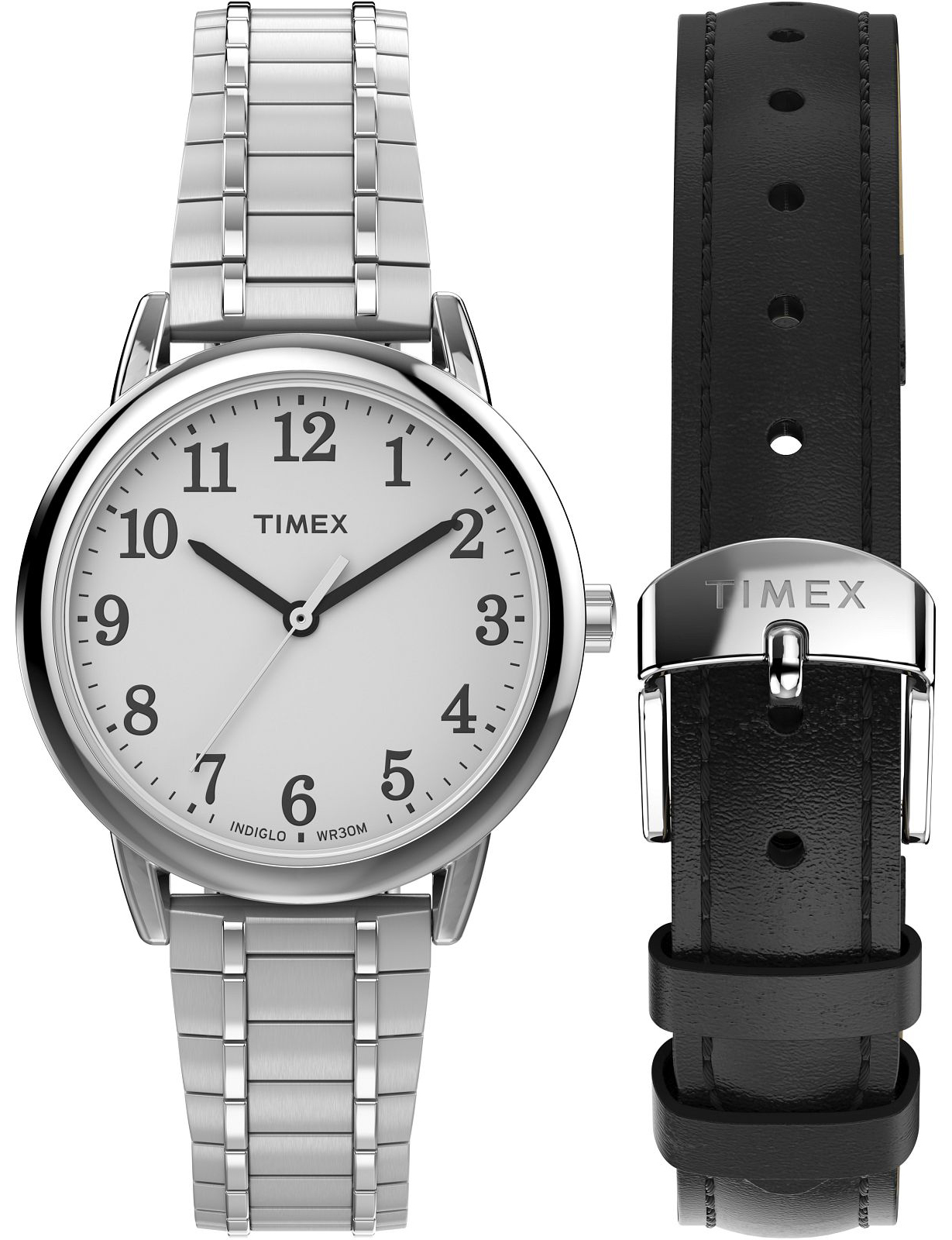 Timex Easy Reader Classic zestaw z paskiem TWG063000