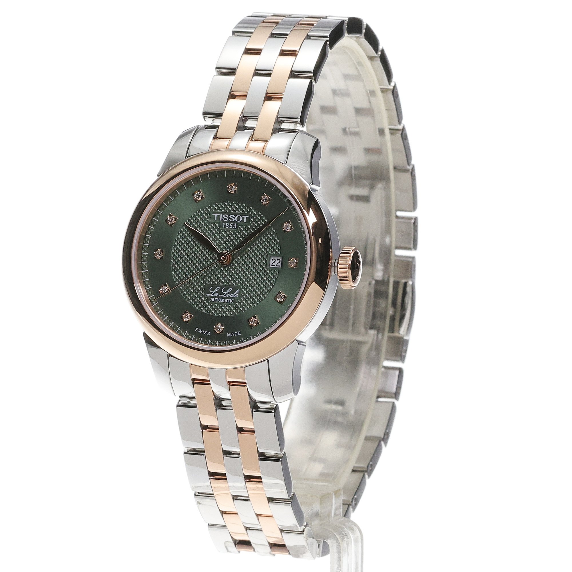 Tissot T0062072209600 Le Locle Le Locle 29mm zegarek damski klasyczny szafirowe - miniatura 2