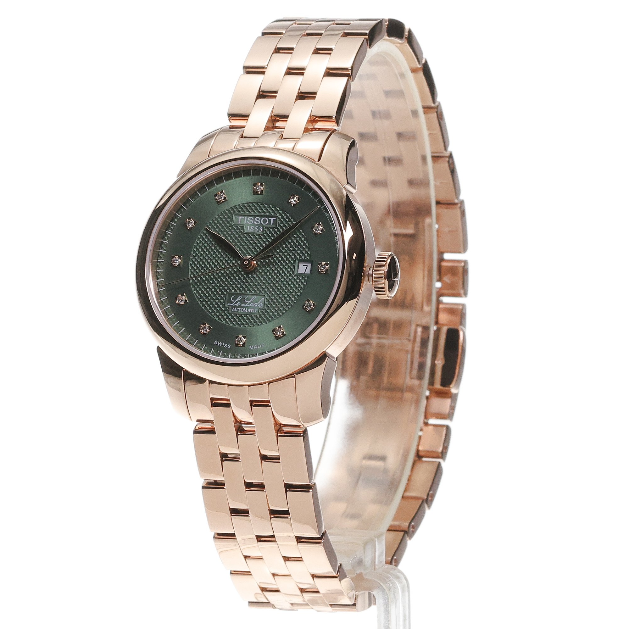 Tissot T0062073309600 Le Locle Le Locle 29mm zegarek damski klasyczny szafirowe - miniatura 2