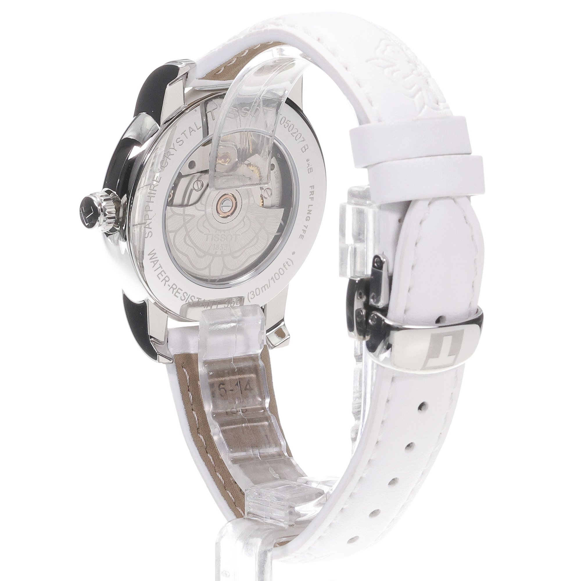 Tissot T0502071711705 Lady Heart LADY HEART POWERMATIC 80 zegarek damski szafirowe - miniatura 4