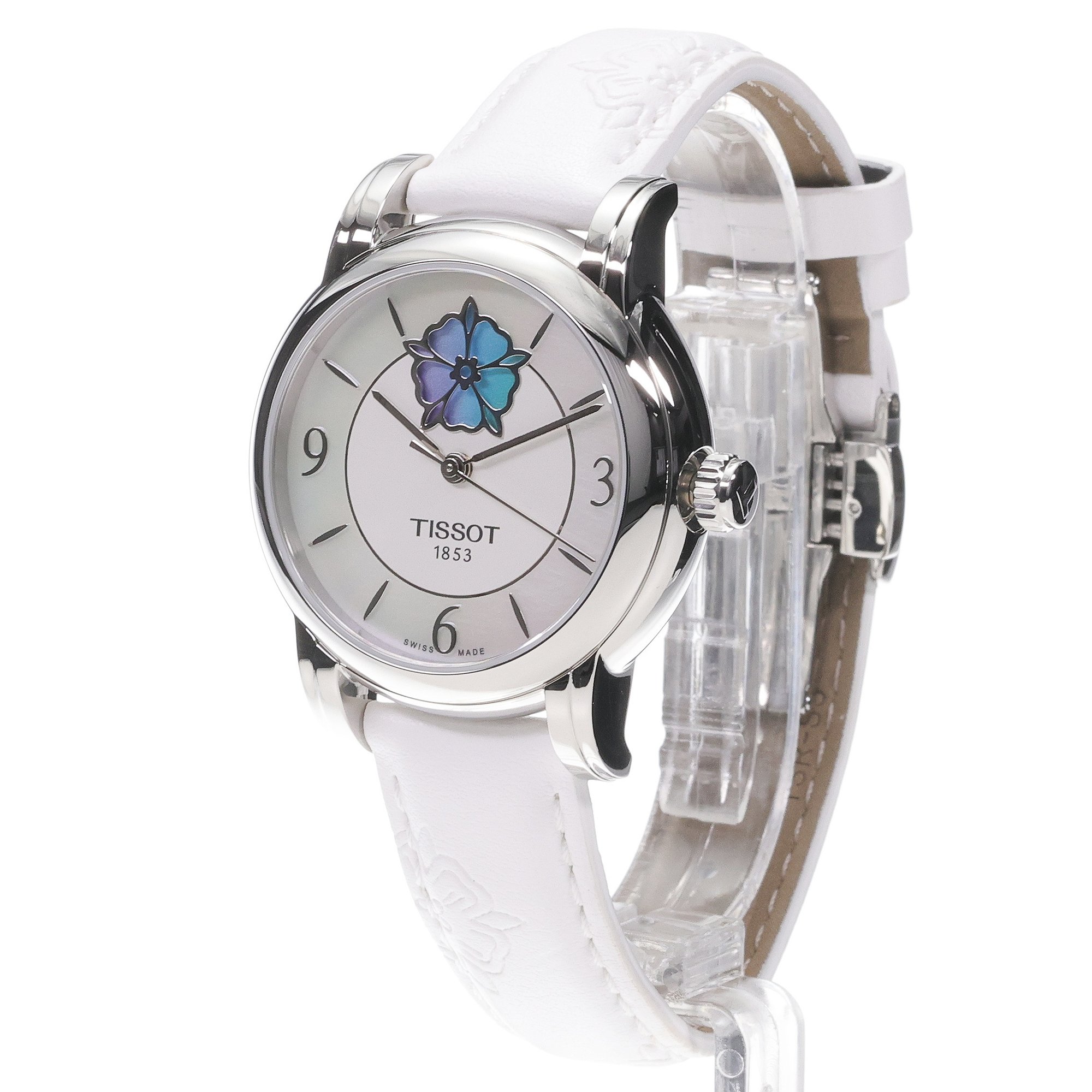Tissot T0502071711705 LADY HEART POWERMATIC 80 Lady Heart zegarek srebrny - miniatura 2