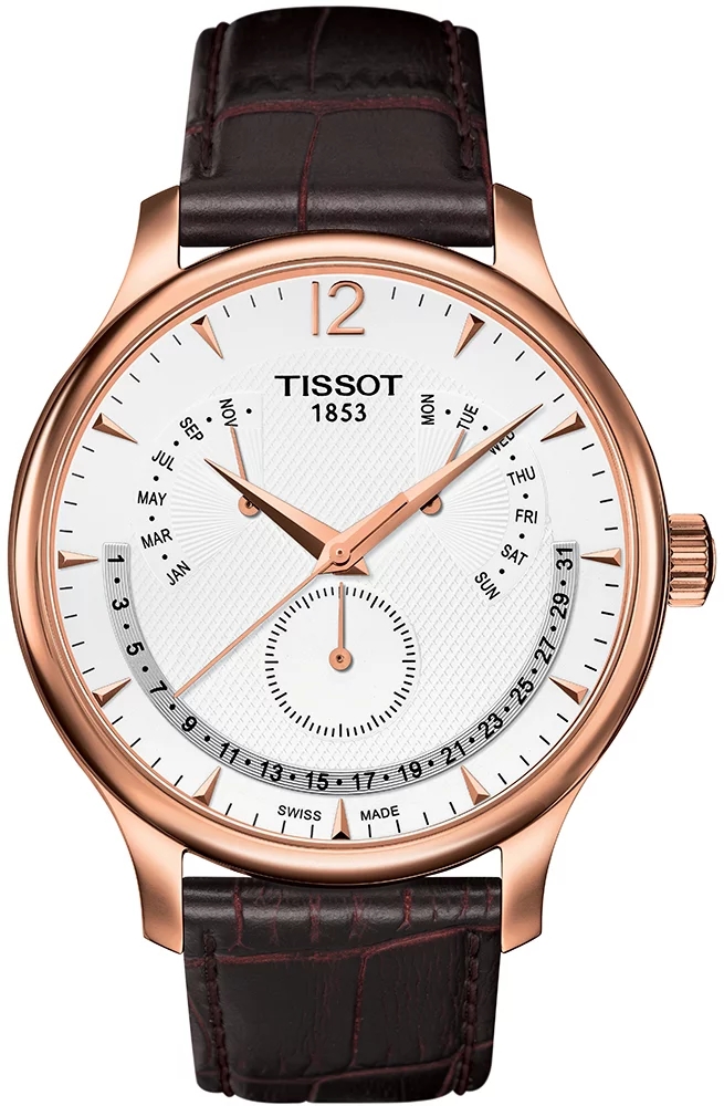 Tissot TRADITION PERPETUAL CALENDAR 42mm T063.637.36.037.00 XL