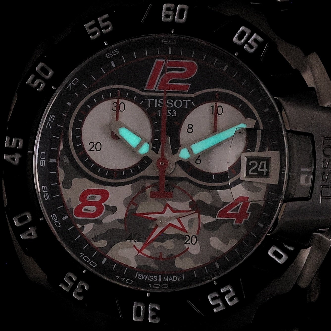 Tissot T0924172705703 zegarek T-Race z chronograf - miniatura 5