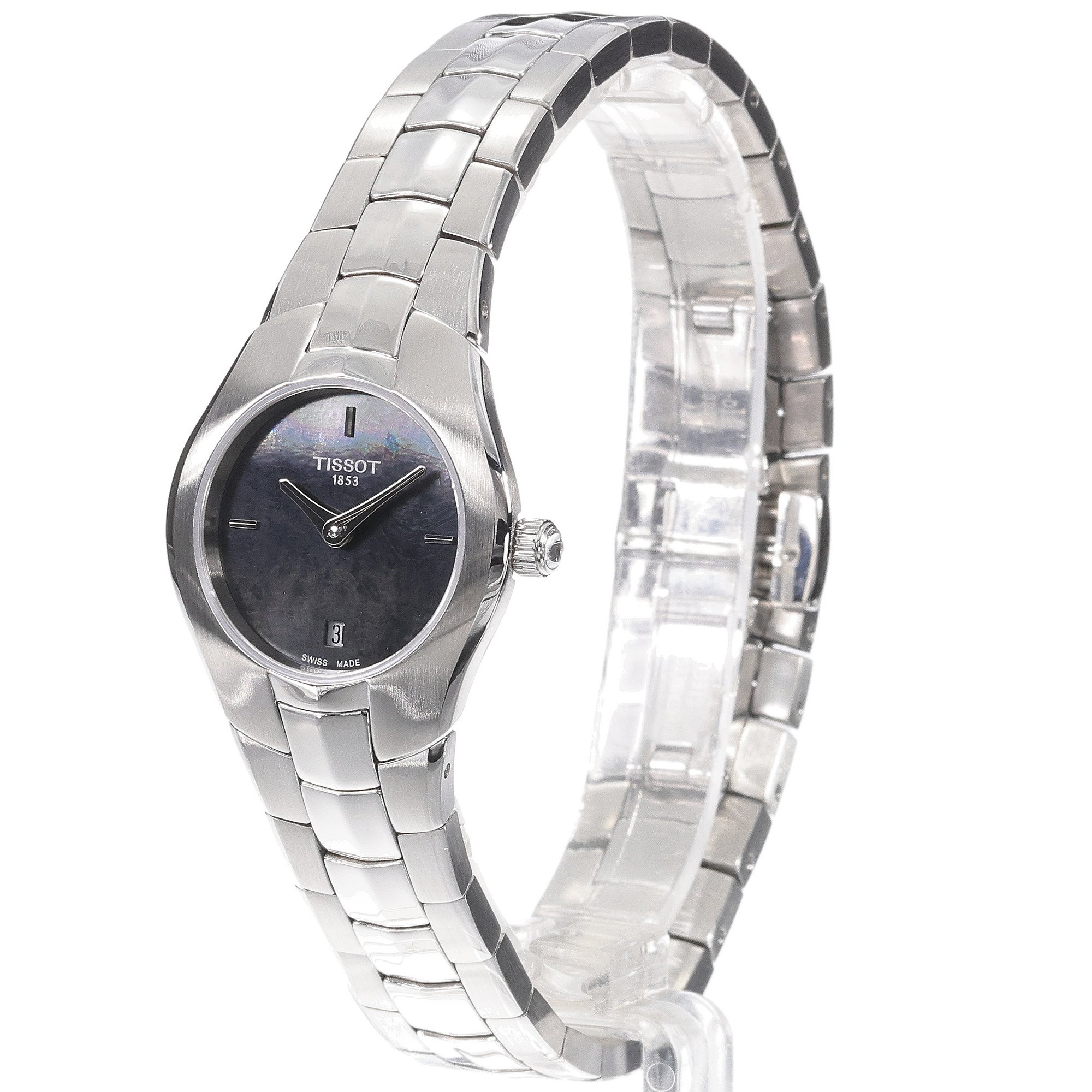 Tissot T0960091112100 T-ROUND 26mm zegarek elegancki T-Round - miniatura 2