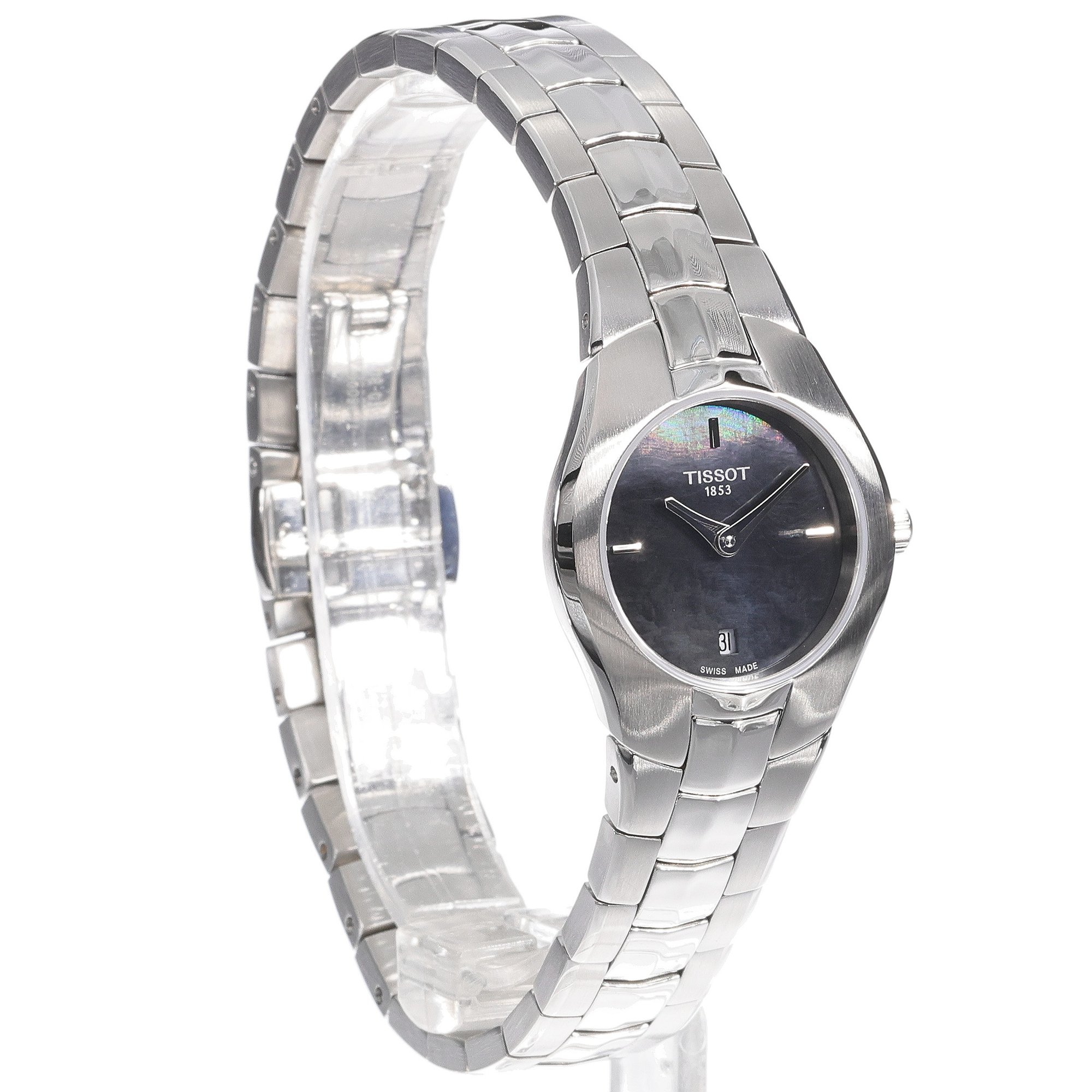Tissot T0960091112100 zegarek damski T-Round - miniatura 3