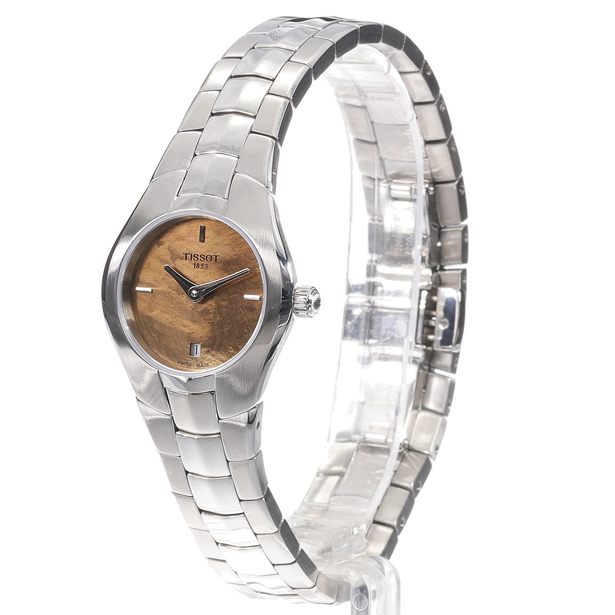 Tissot T0960091143100 T-ROUND 26mm zegarek elegancki T-Round - miniatura 2
