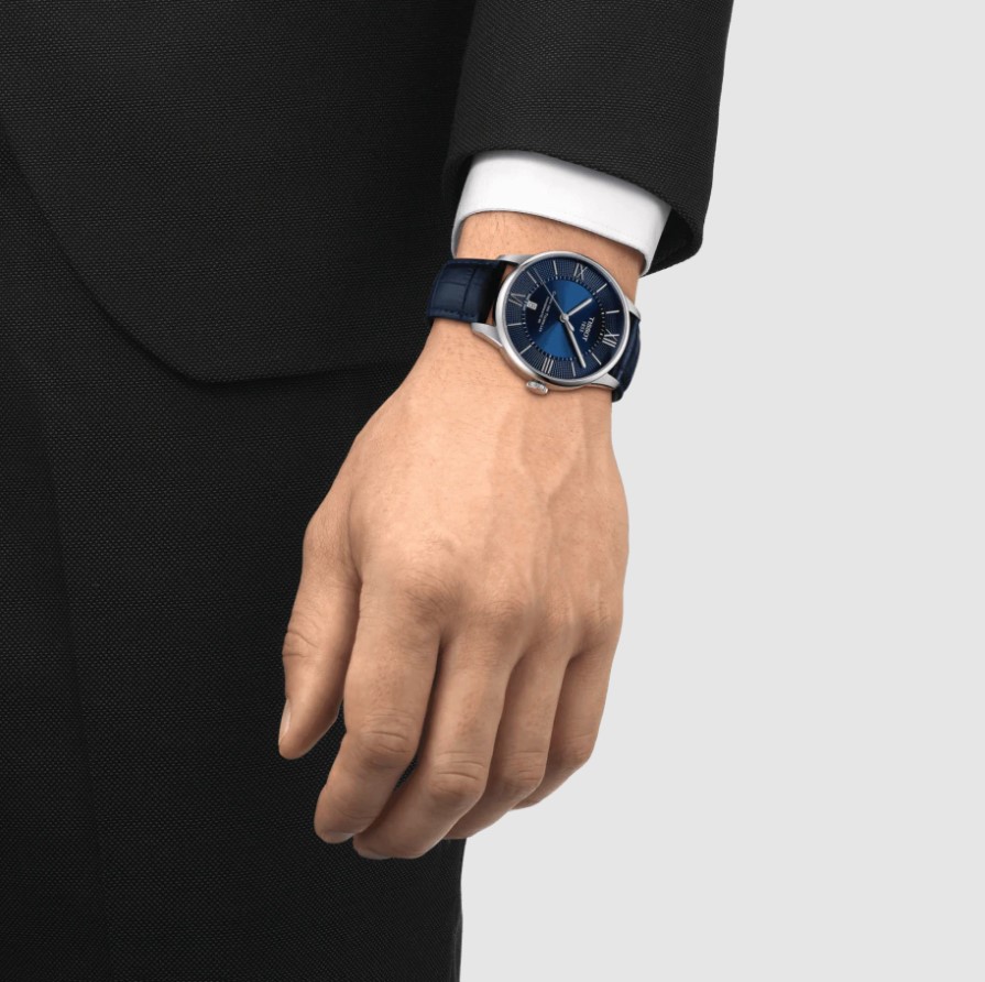 Tissot T099.407.16.048.00 CHEMIN DES TOURELLES POWERMATIC 80 zegarek klasyczny Chemin des Tourelles - miniatura 4