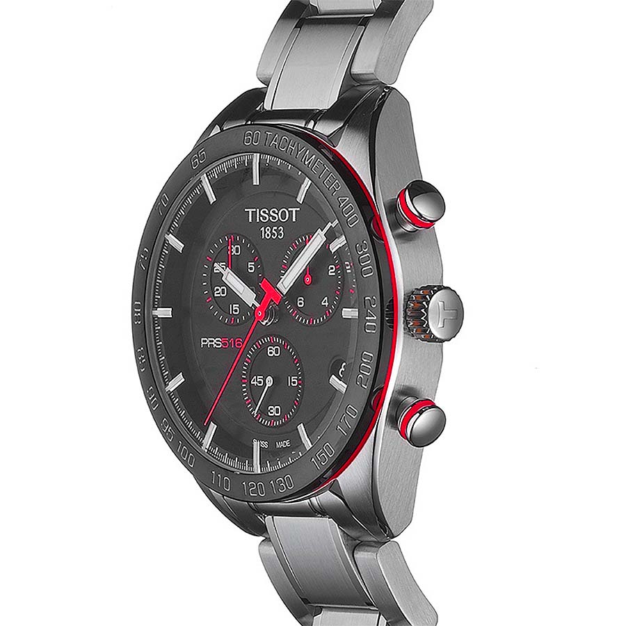 Tissot T100.417.11.051.01 PRS 516 CHRONOGRAPH zegarek sportowy PRS 516 - miniatura 2