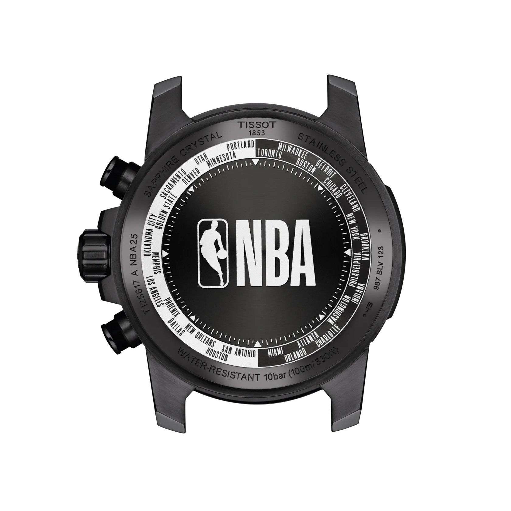 Tissot T1256173706700 Supersport NBA 2025 Special Edition zegarek - miniatura 8
