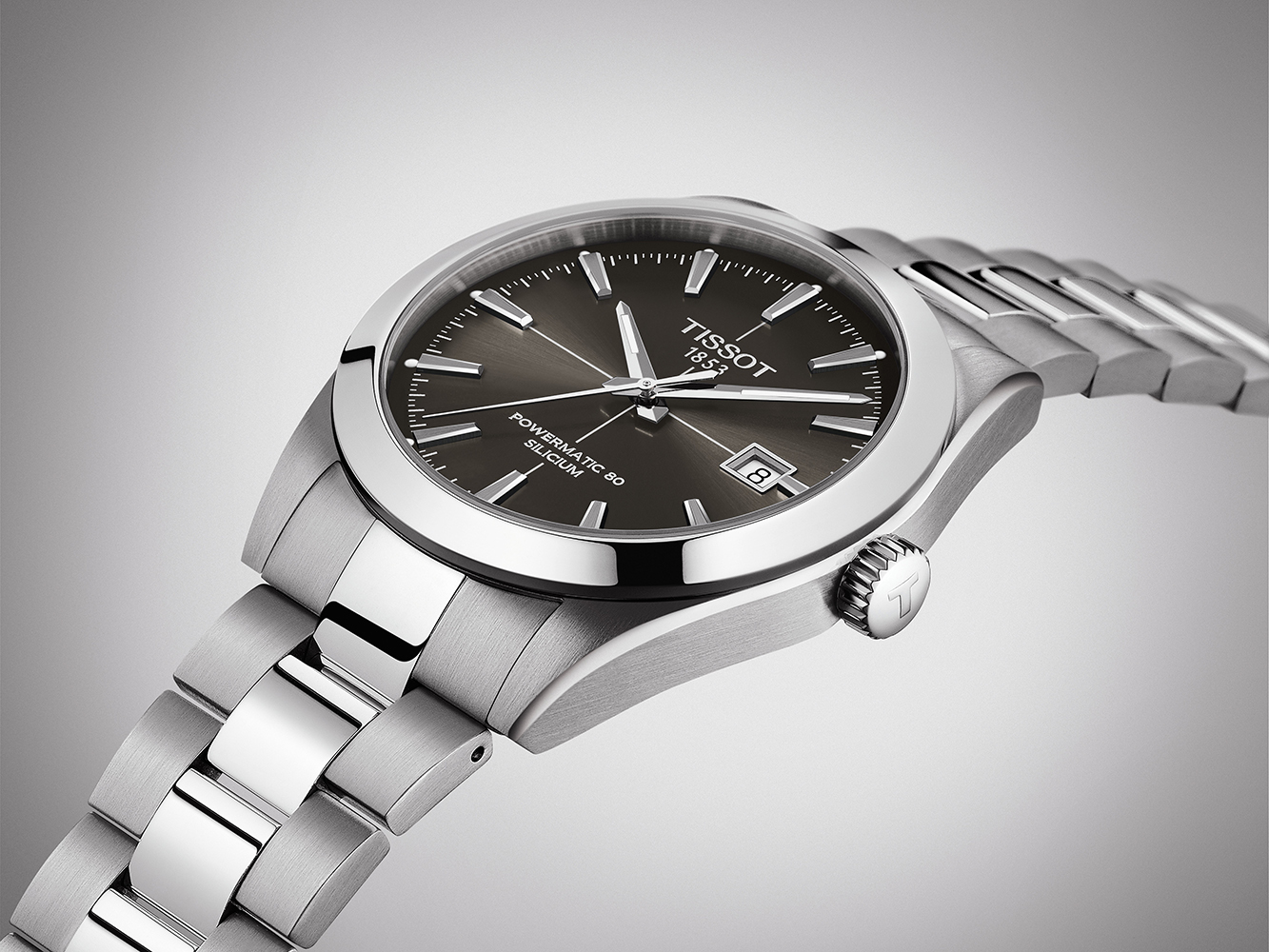 Tissot T127.407.11.061.00 zegarek klasyczny Gentleman - miniatura 6