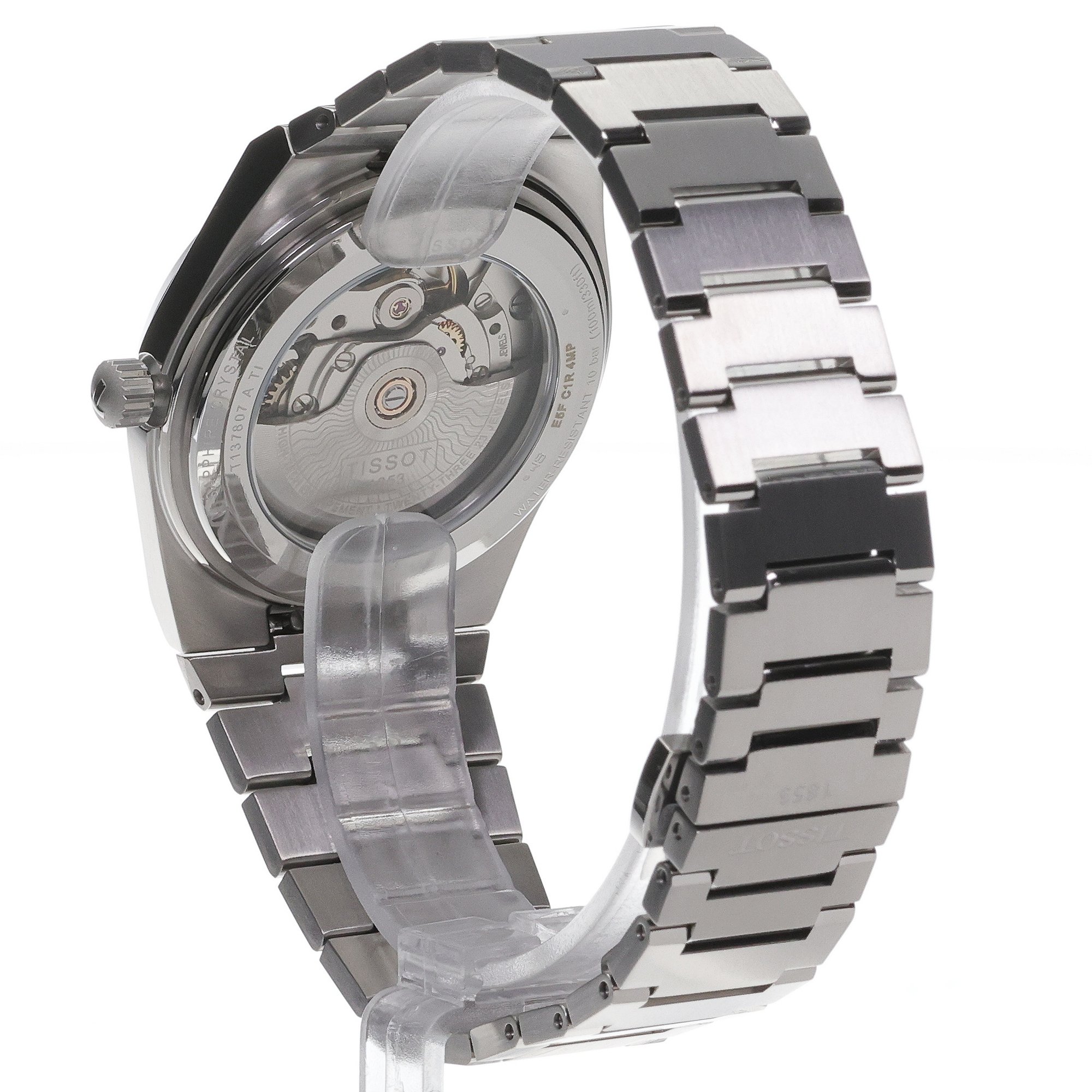 Tissot T1378074406100 zegarek męski PRX srebrny