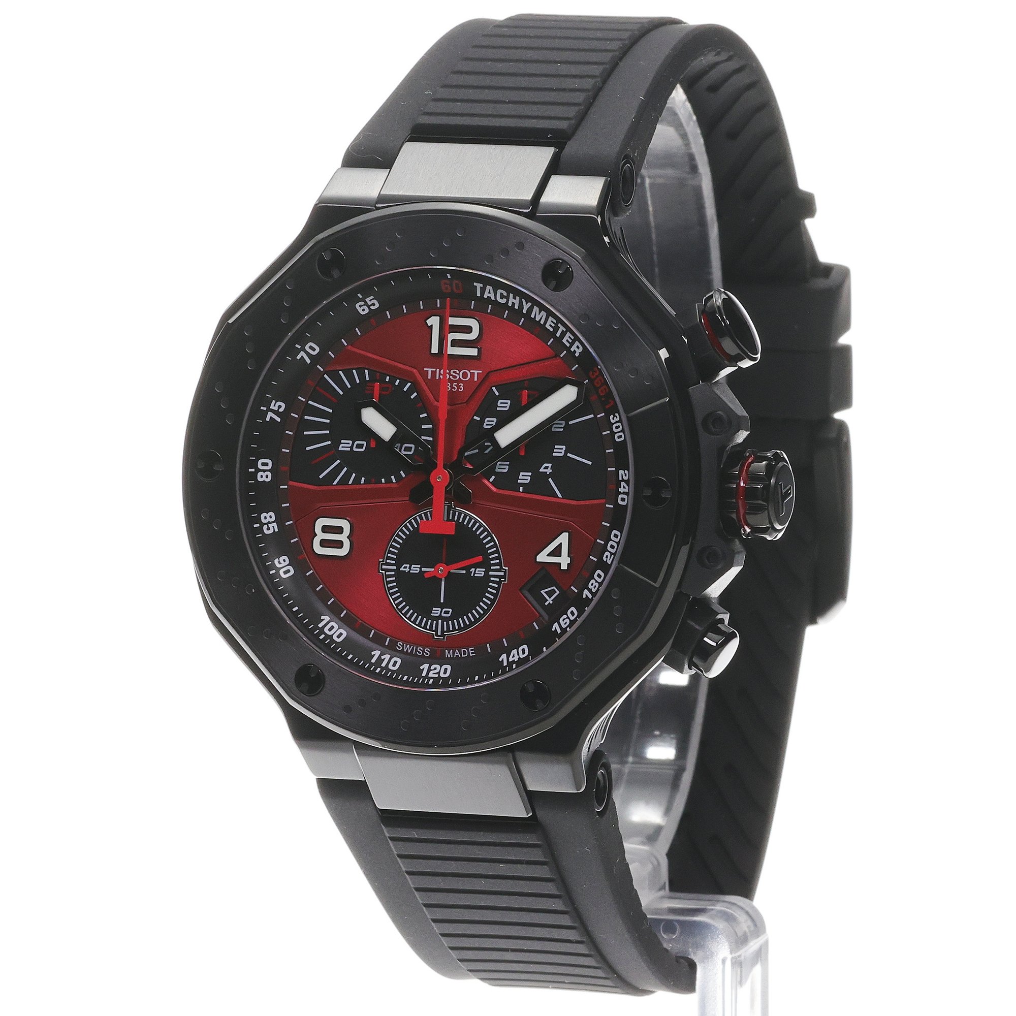Tissot T1414173742200 zegarek SWISS MADE - szwajcarskie T-Race - miniatura 2