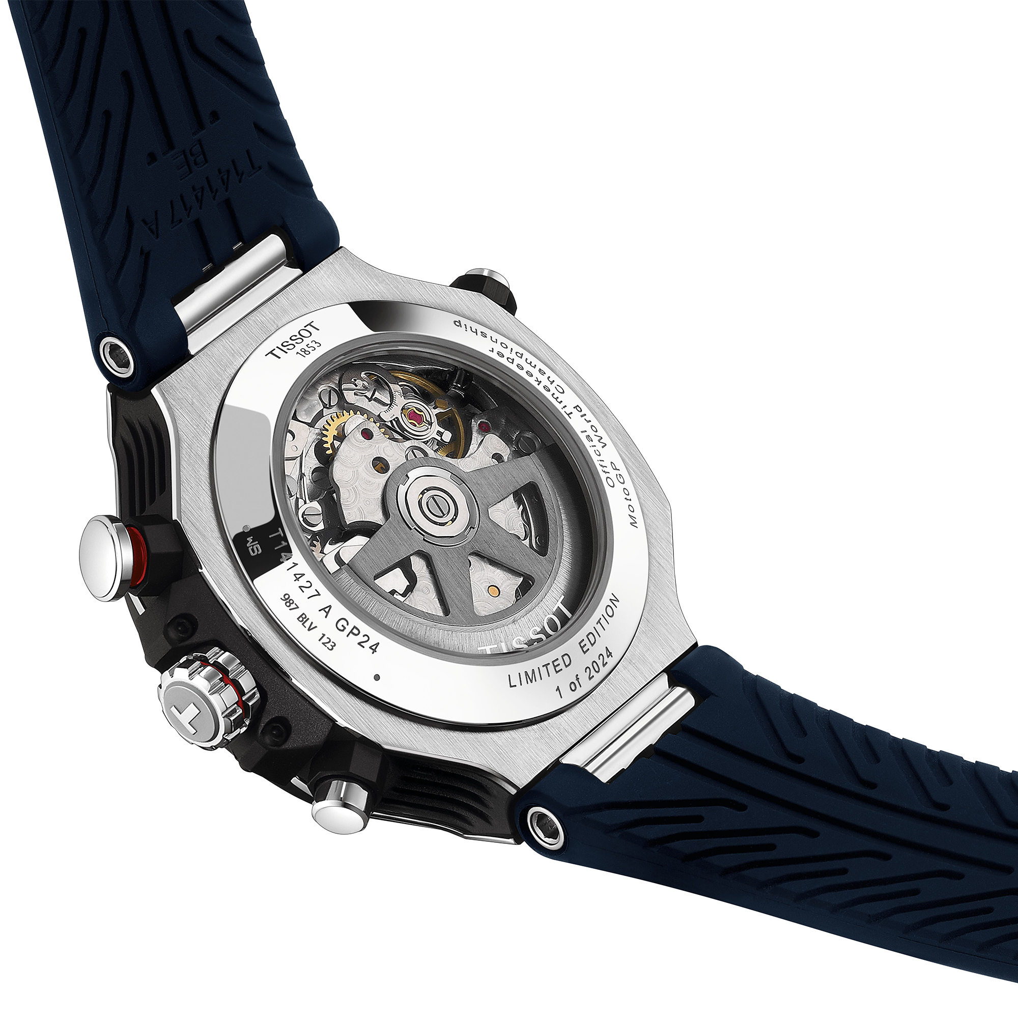 Tissot T1414272704100 zegarek męski Moto GP - miniatura 5