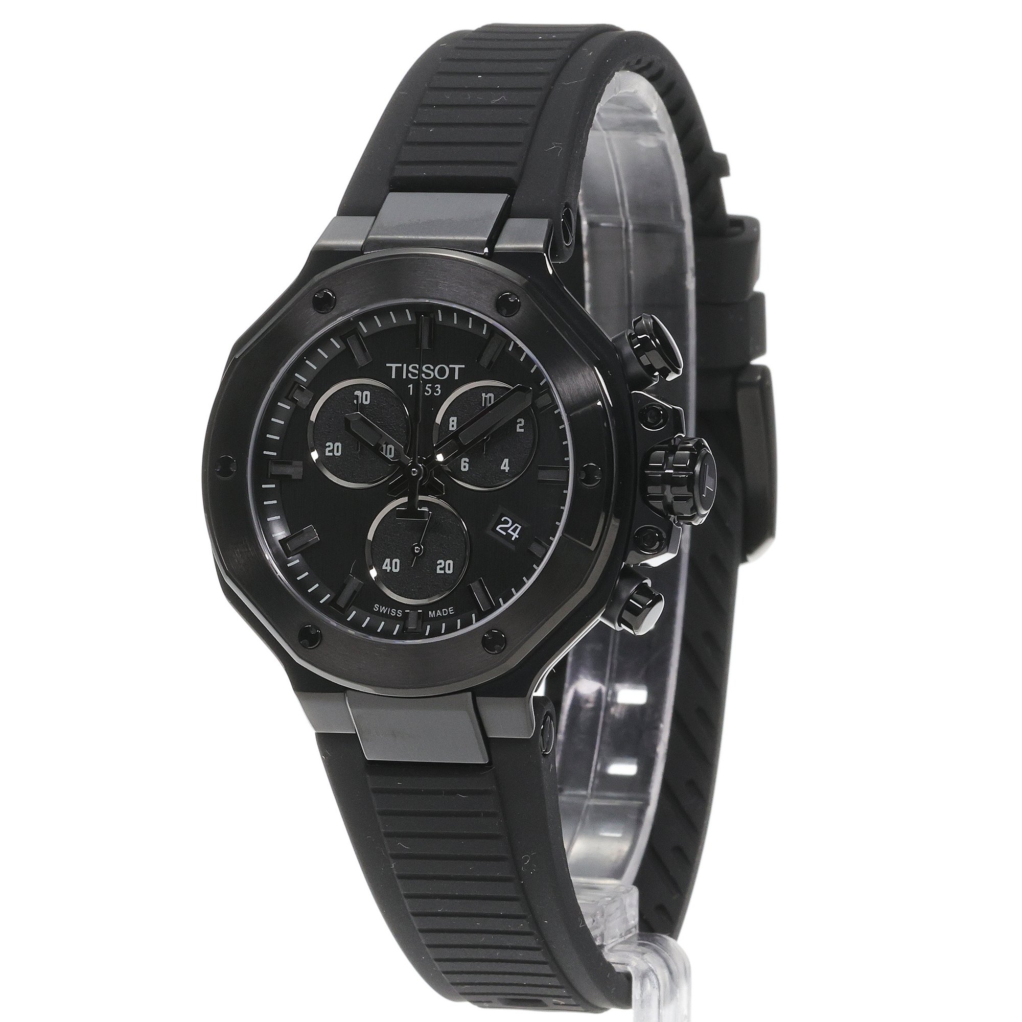 Tissot T1418173705100 T-Race Quartz Chronograph zegarek męski sportowy szafirowe