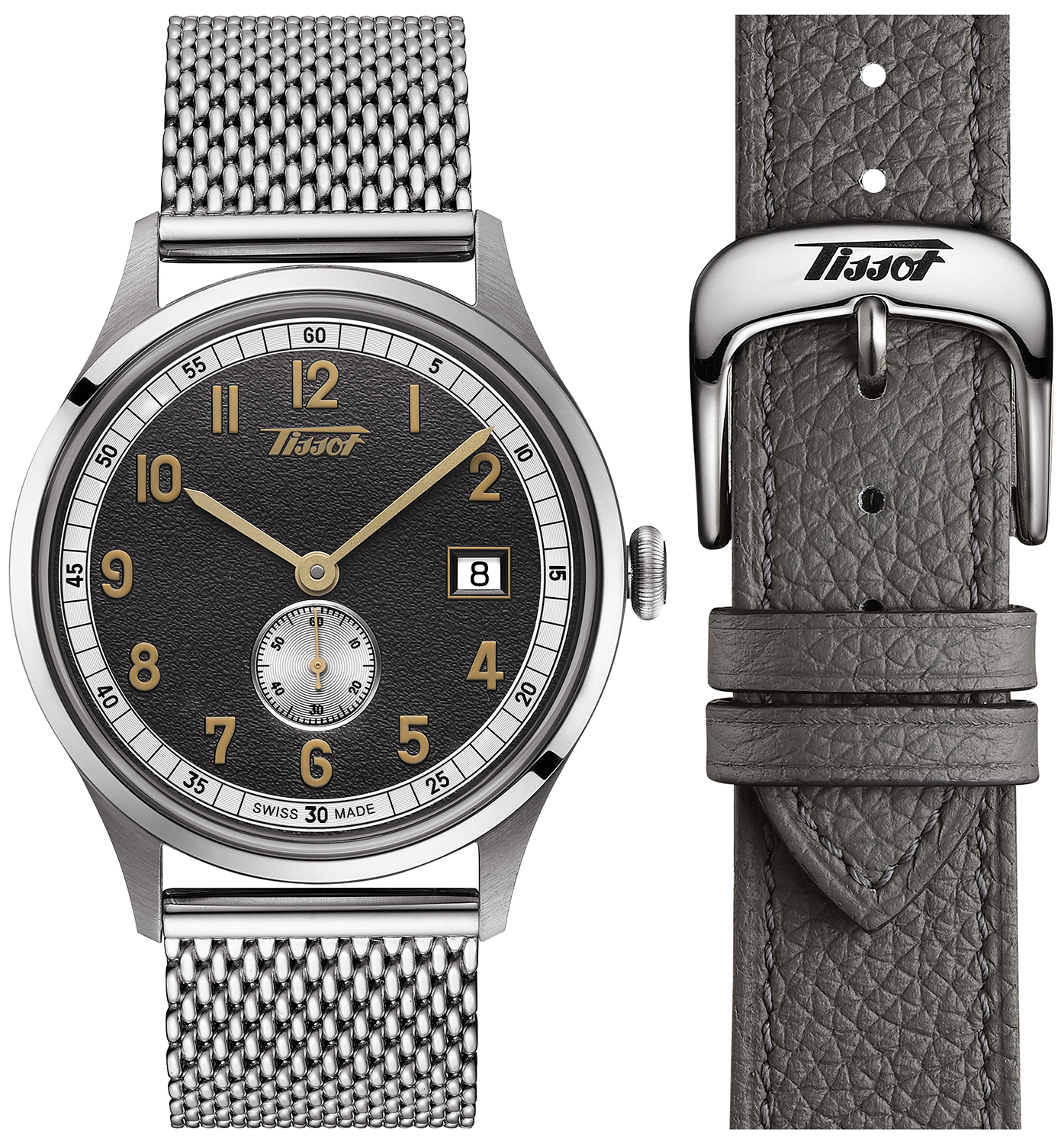 Tissot HERITAGE SMALL SECOND 1938 COSC 39mm T142.428.11.082.00