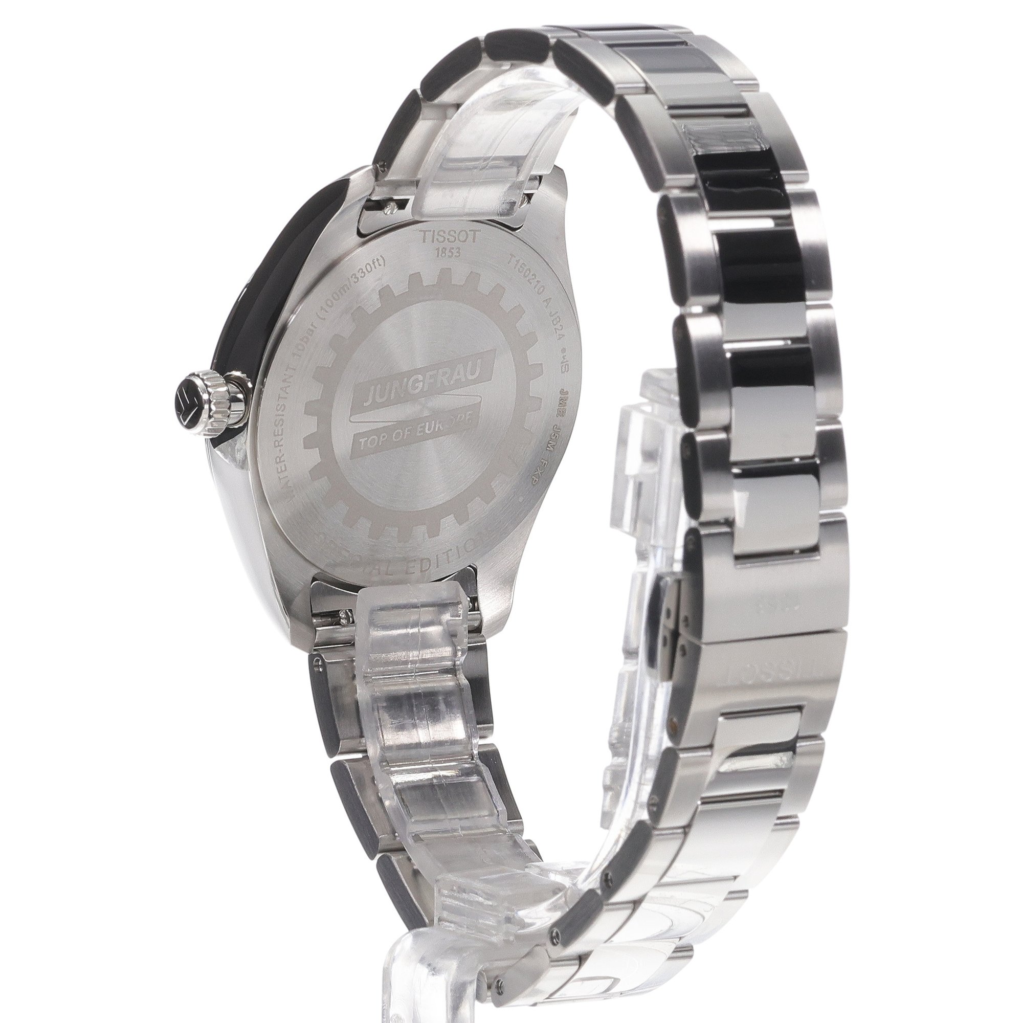 Tissot T1502101103101 zegarek damski klasyczny PR 100 bransoleta - miniatura 4