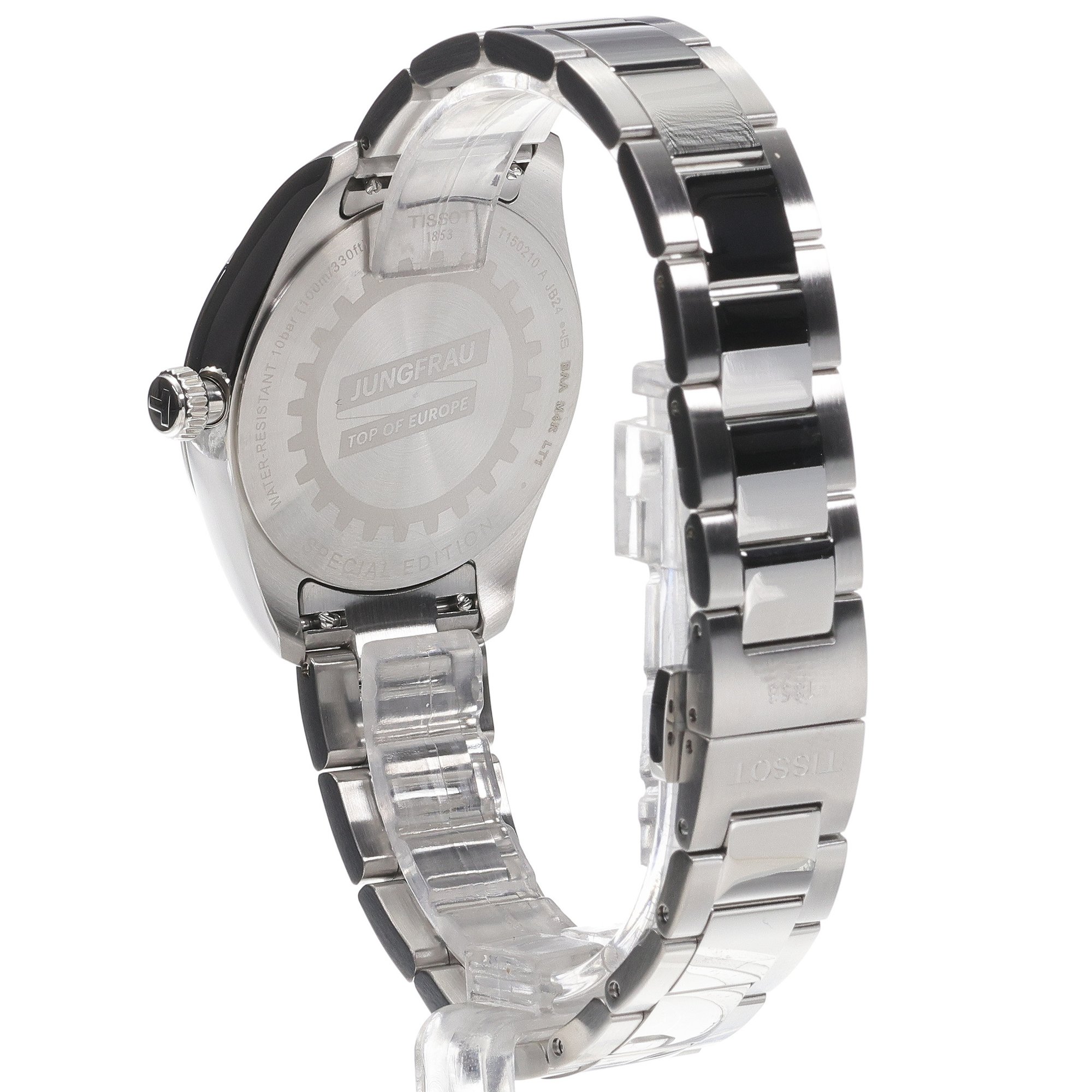 Tissot T1502101104101 zegarek damski klasyczny PR 100 bransoleta - miniatura 4