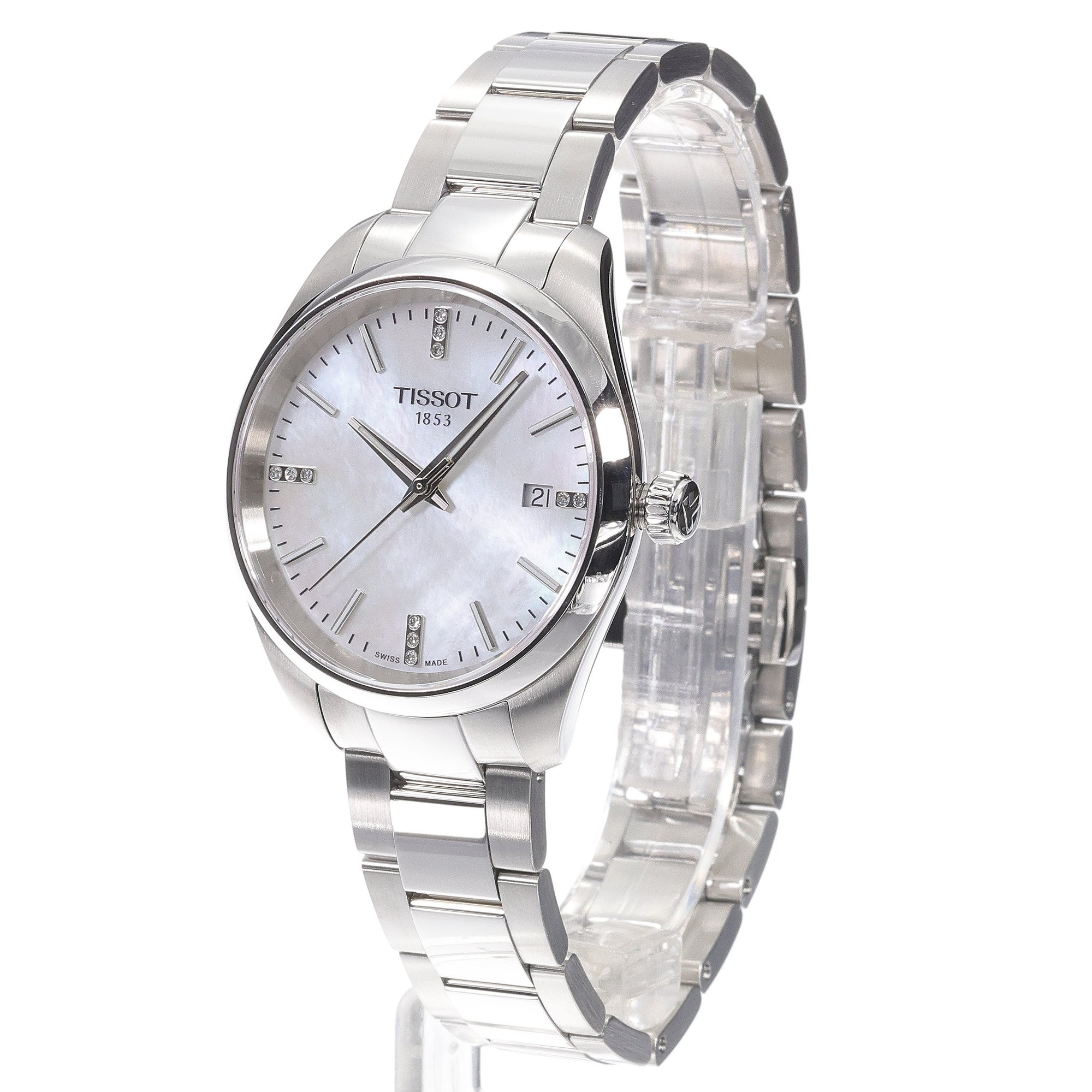 Tissot T1502101111600 PR 100 PR 100 Quartz 34mm zegarek damski klasyczny szafirowe