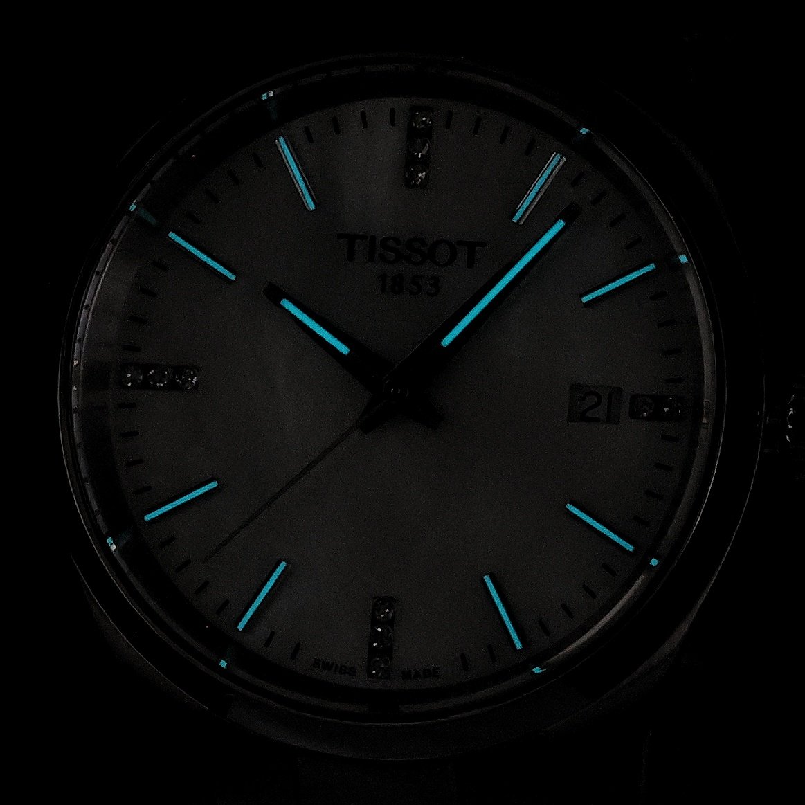 Tissot T1502101111600 PR 100 Quartz 34mm PR 100 klasyczny zegarek srebrny