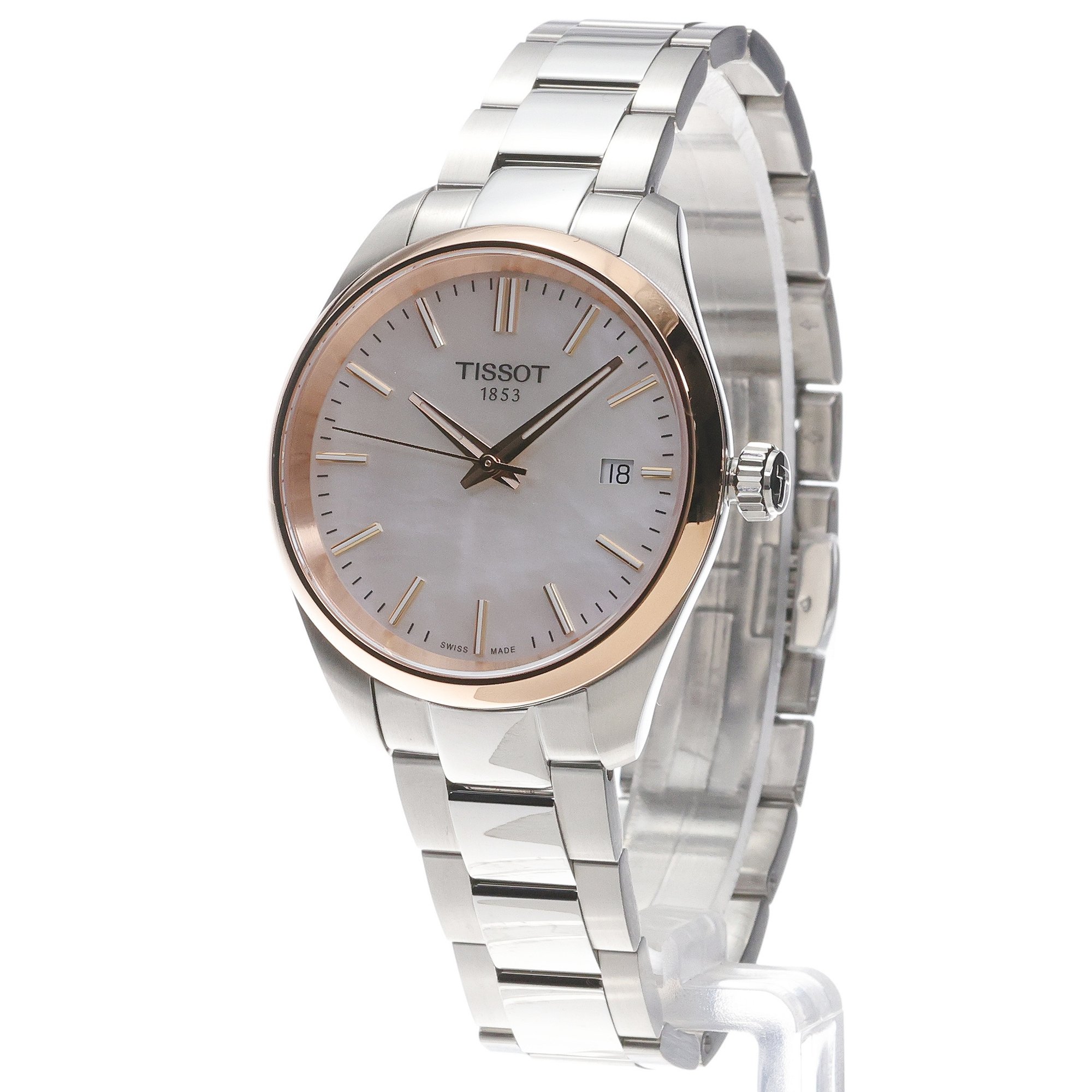 Tissot T1502102111100 PR 100 Lady 34mm T-Classic klasyczny zegarek srebrny