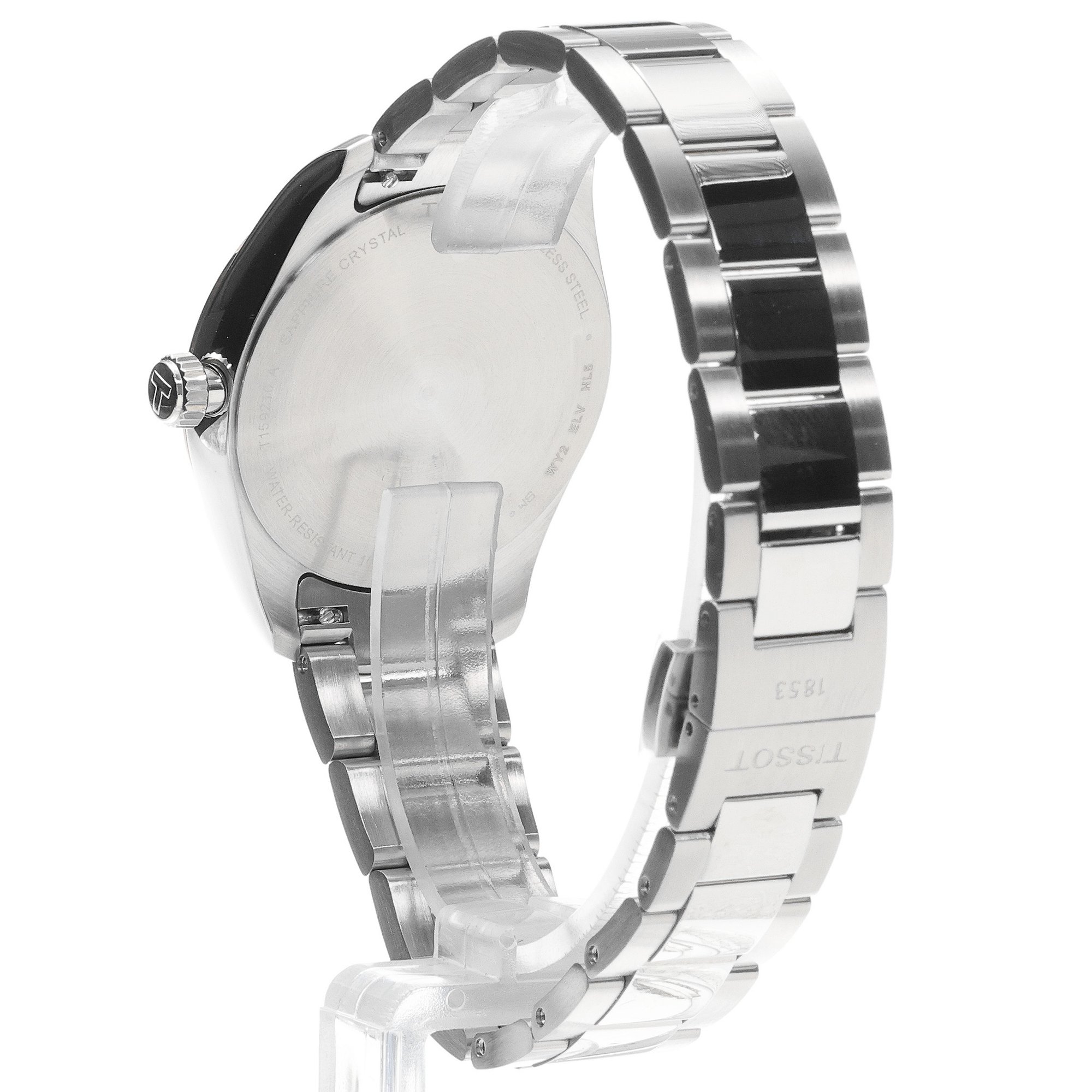Tissot T1502102111100 T-Classic PR 100 Lady 34mm zegarek damski klasyczny szafirowe