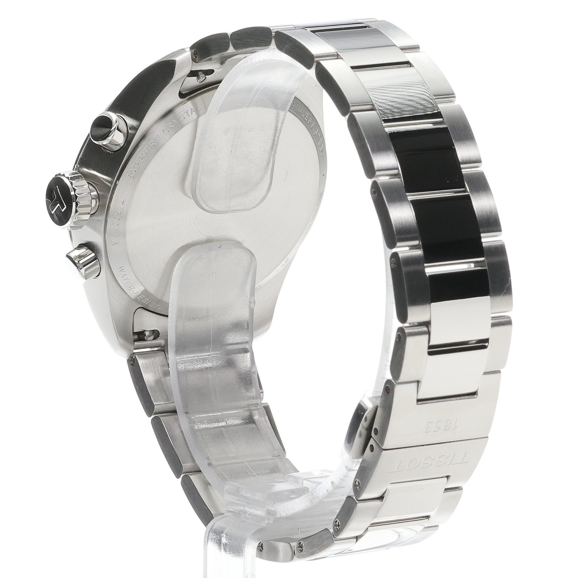 Tissot T1502171113100 PR 100 36mm PR 100 sportowy zegarek srebrny - miniatura 4