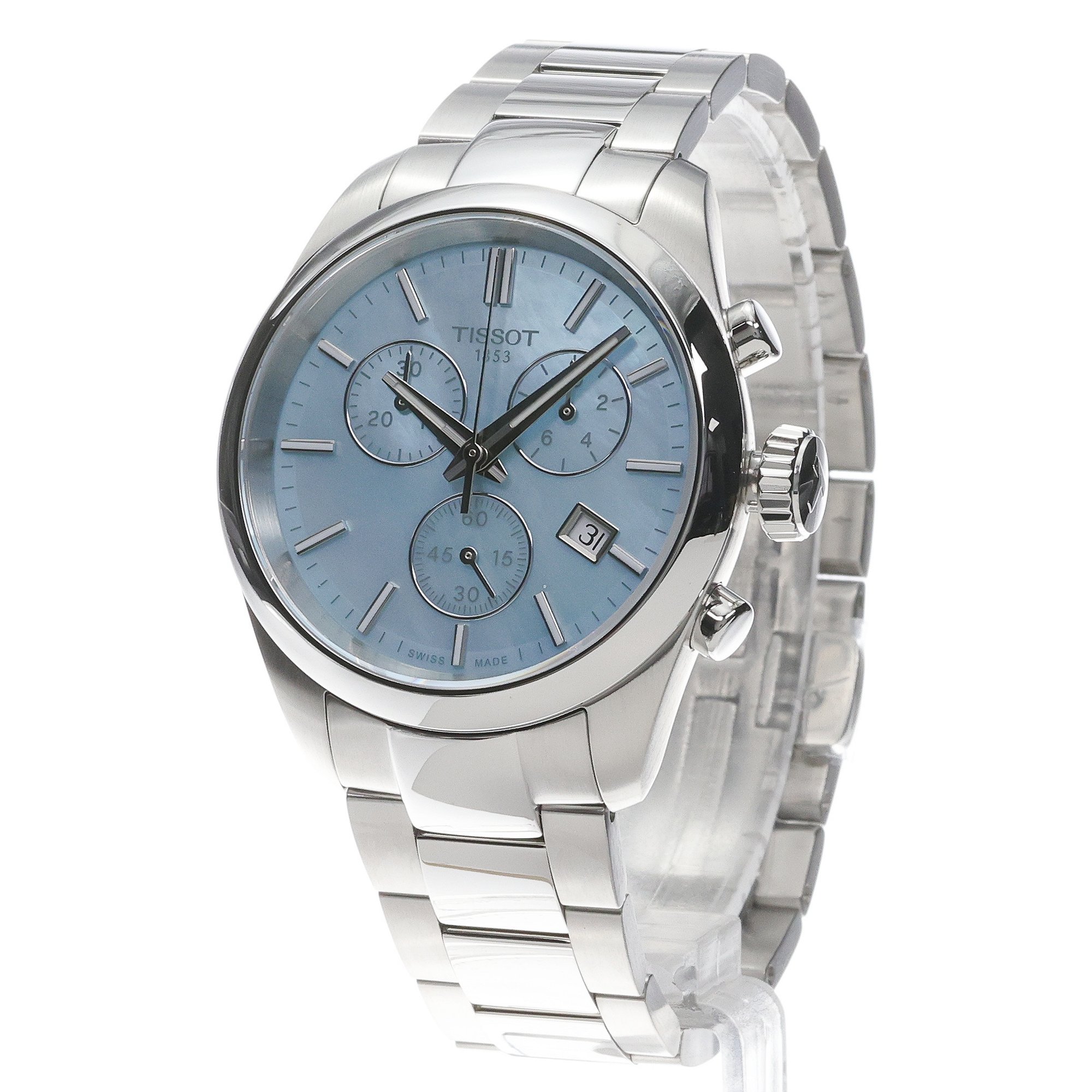 Tissot T1502171113100 zegarek damski sportowy PR 100 bransoleta - miniatura 2