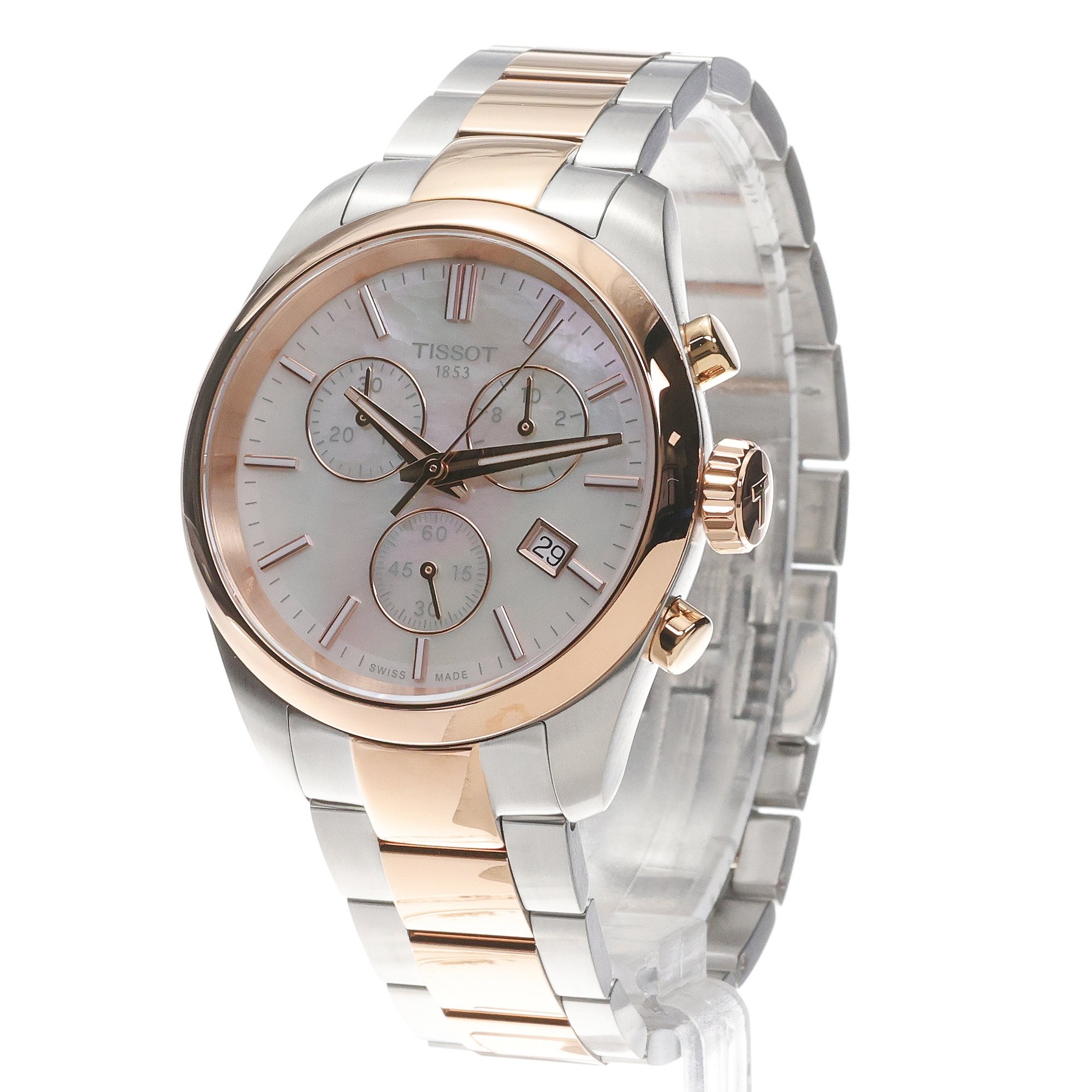 Tissot T1502172211100 PR 100 PR 100 36mm zegarek damski sportowy szafirowe - miniatura 2