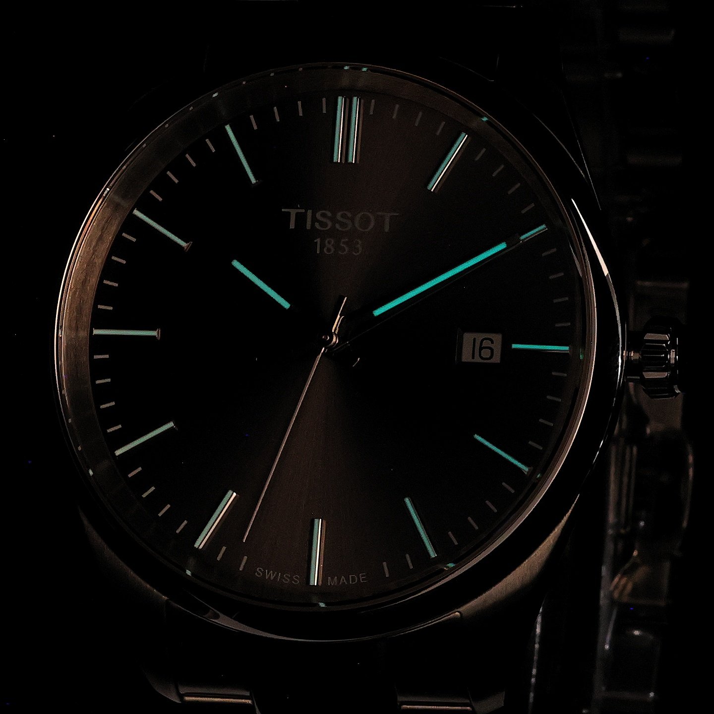 Tissot T1504101108100 PR 100 40mm PR 100 klasyczny zegarek srebrny - miniatura 5