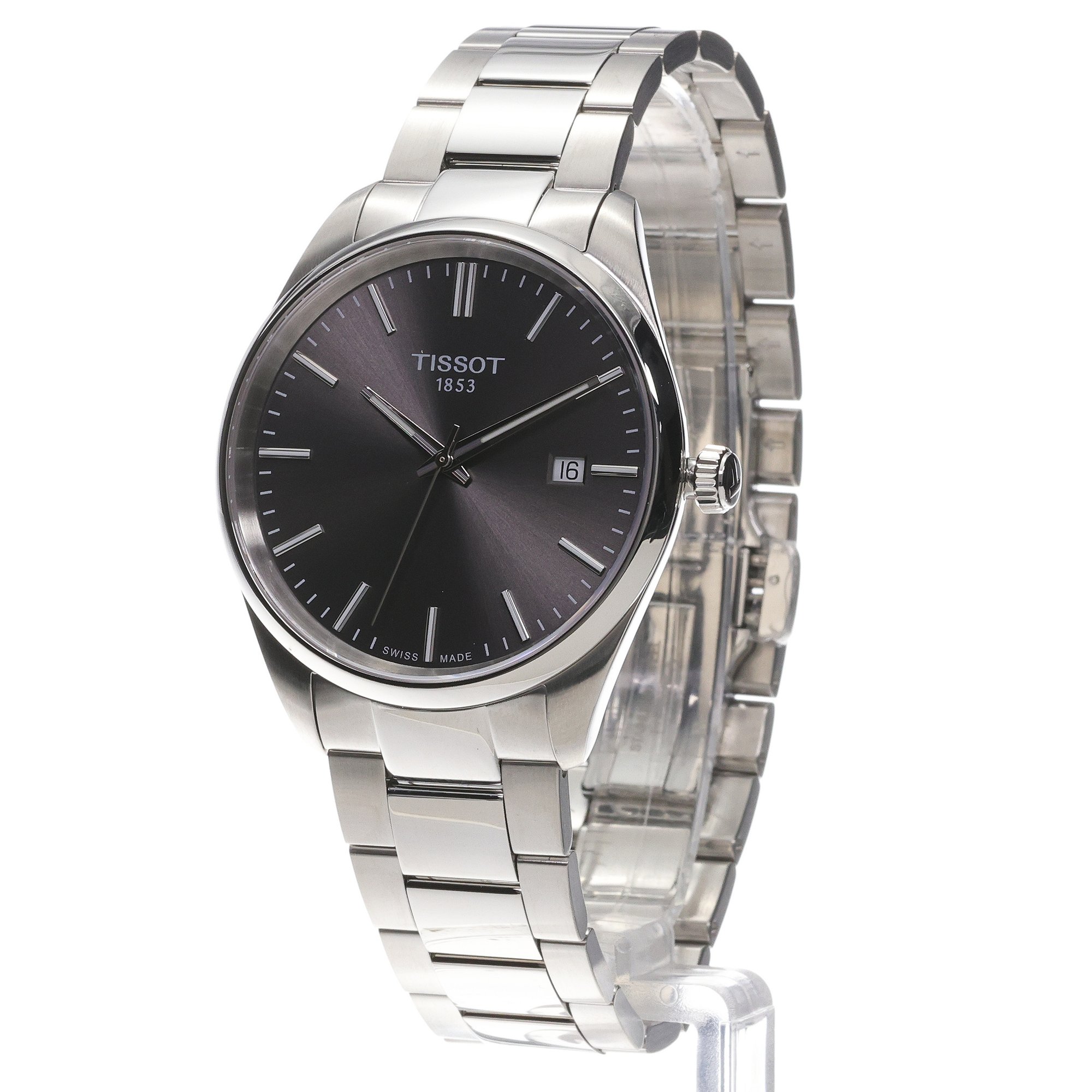 Tissot T1504101108100 PR 100 PR 100 40mm zegarek męski klasyczny szafirowe - miniatura 2